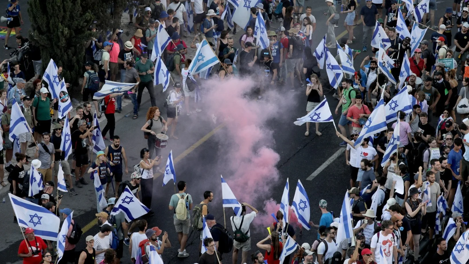 Israel, Demonstration 