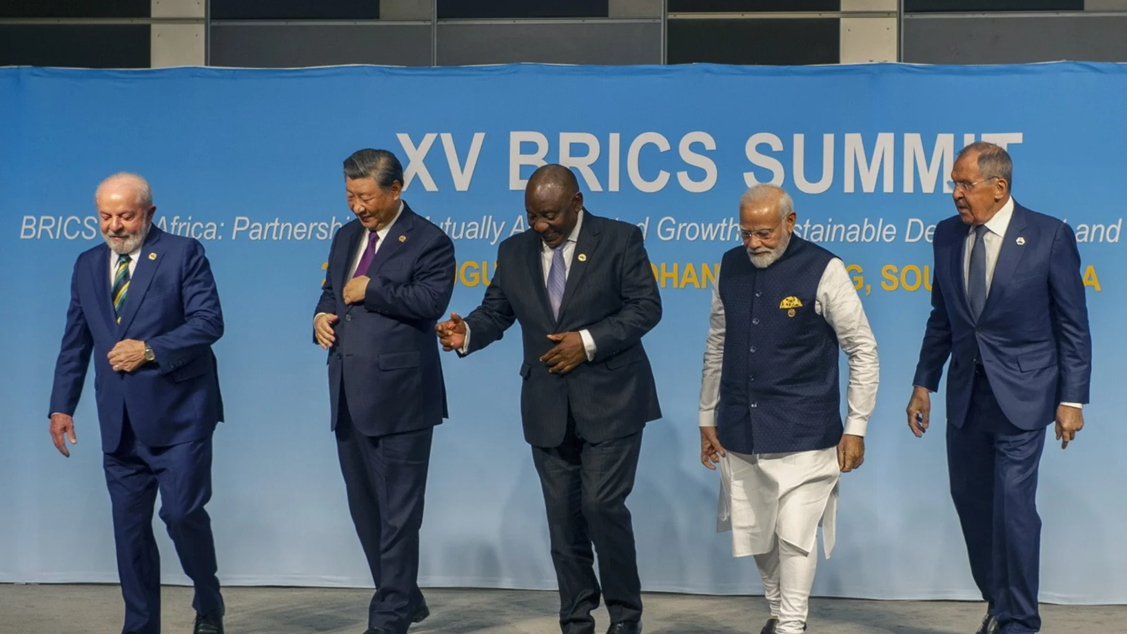 BRICS-Führer in Johannesburg