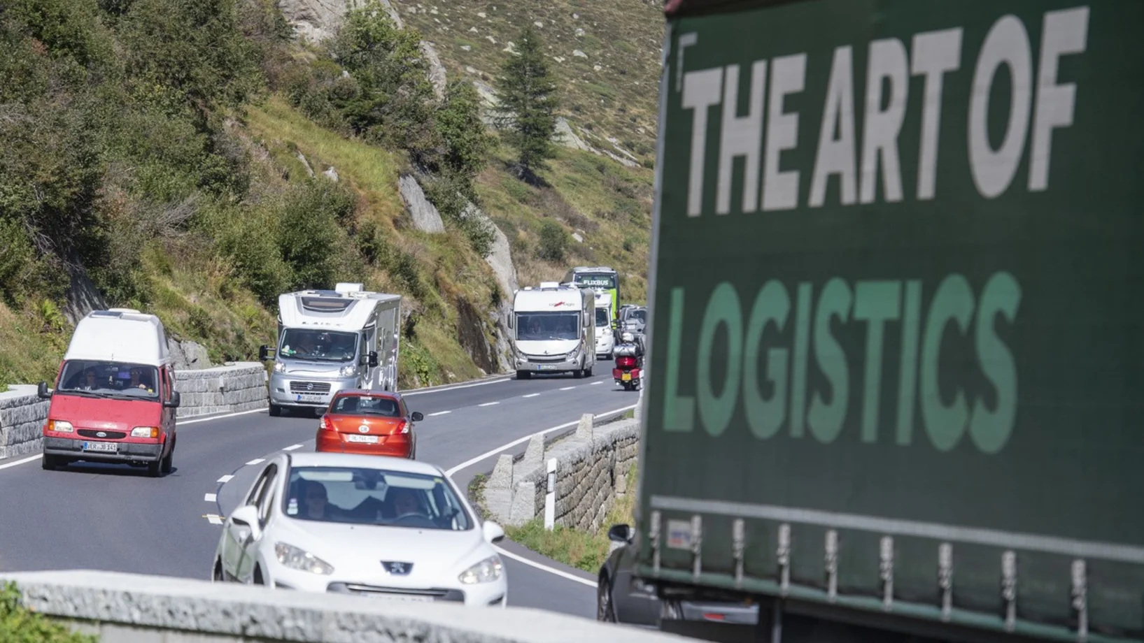 Gotthardpass, Verkehr