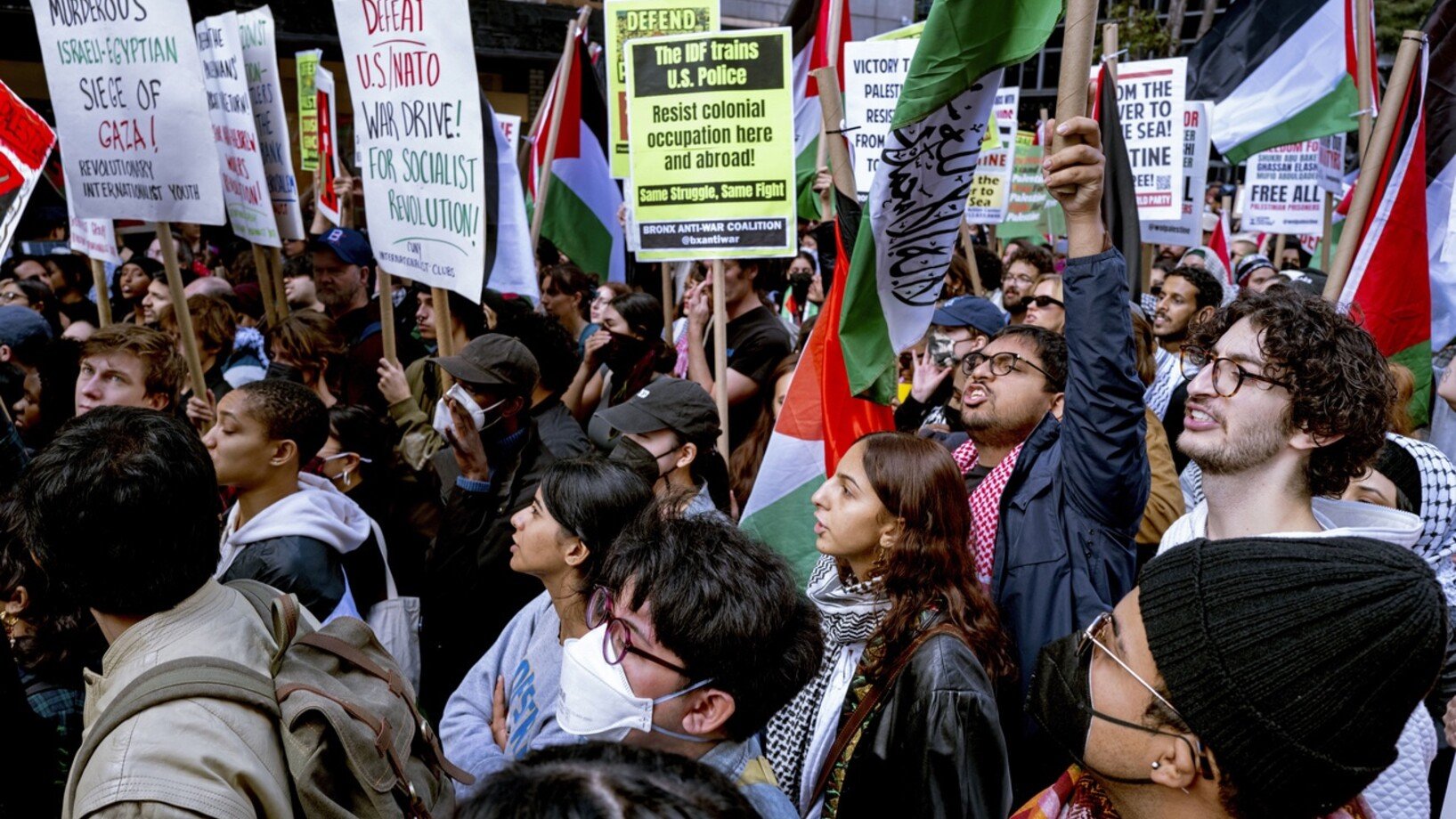 Pro-palästinensische Demo, New York