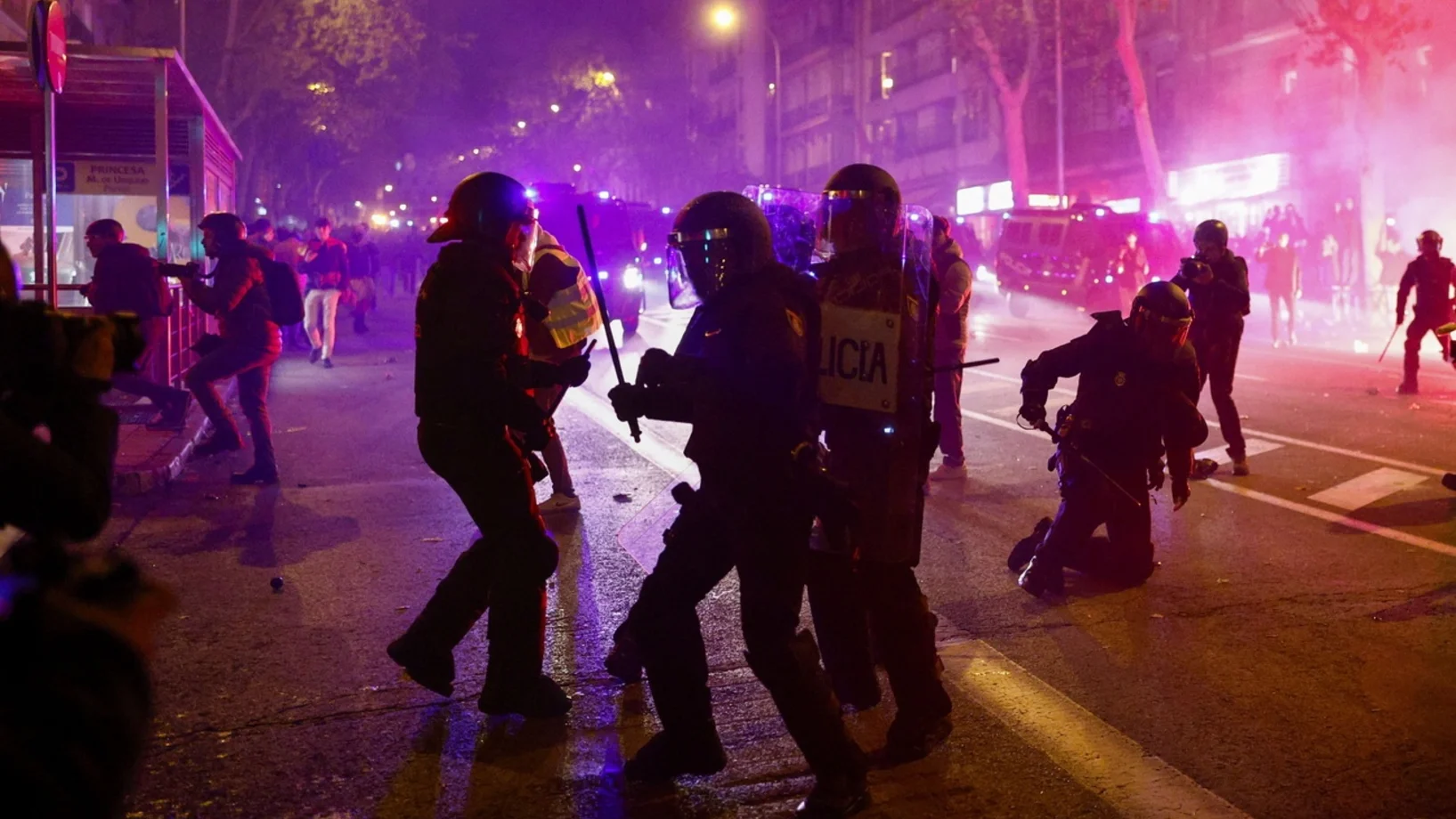 Demonstration Katalonien