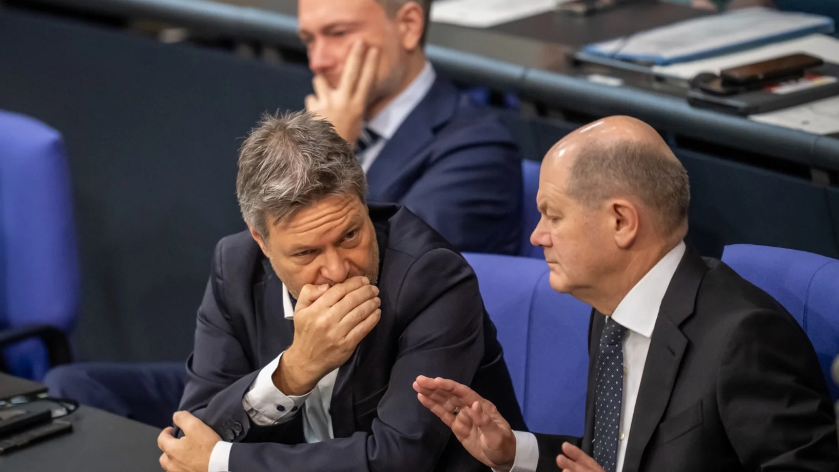 Lindner, Habeck, Scholz