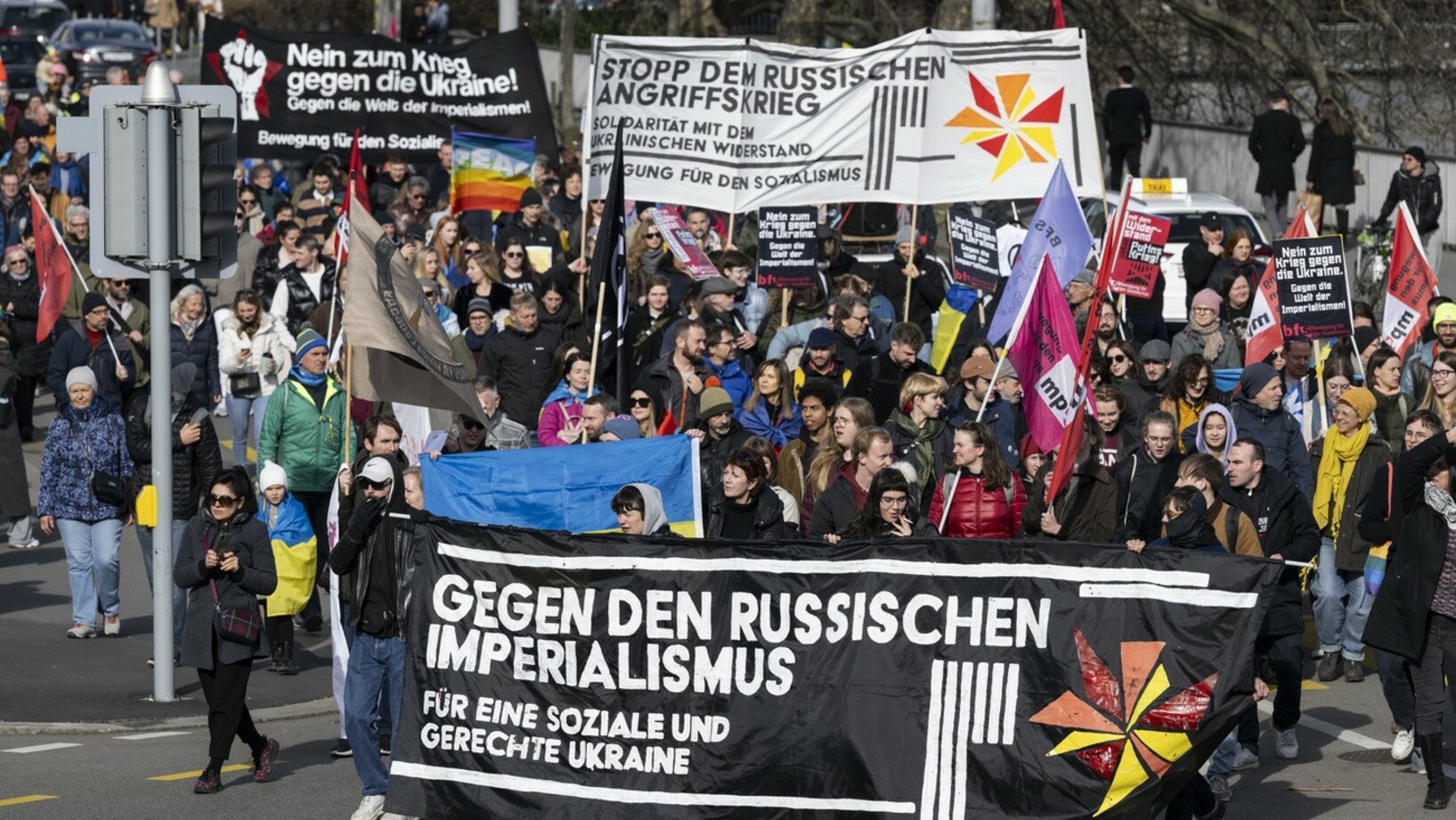 Solidaritäts-Demo, Zürich 