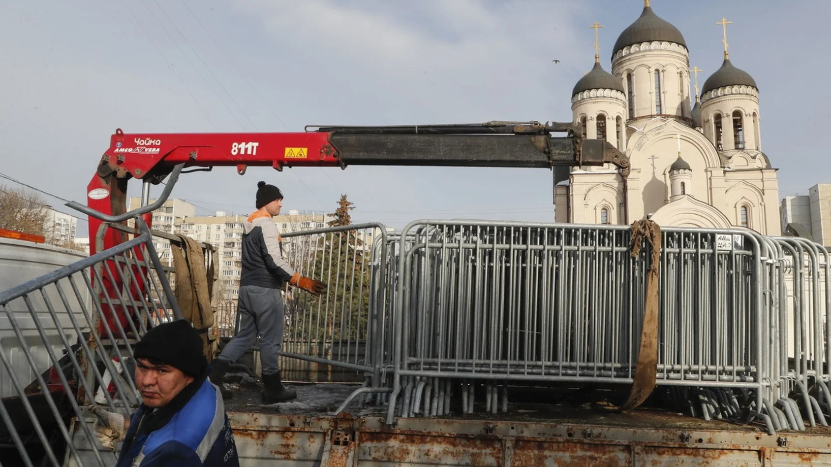 Nawalny-Trauerfeier, Moskau 