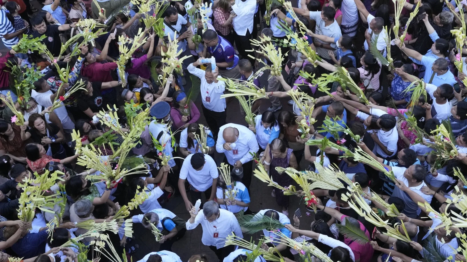 Palmsonntag in Manila