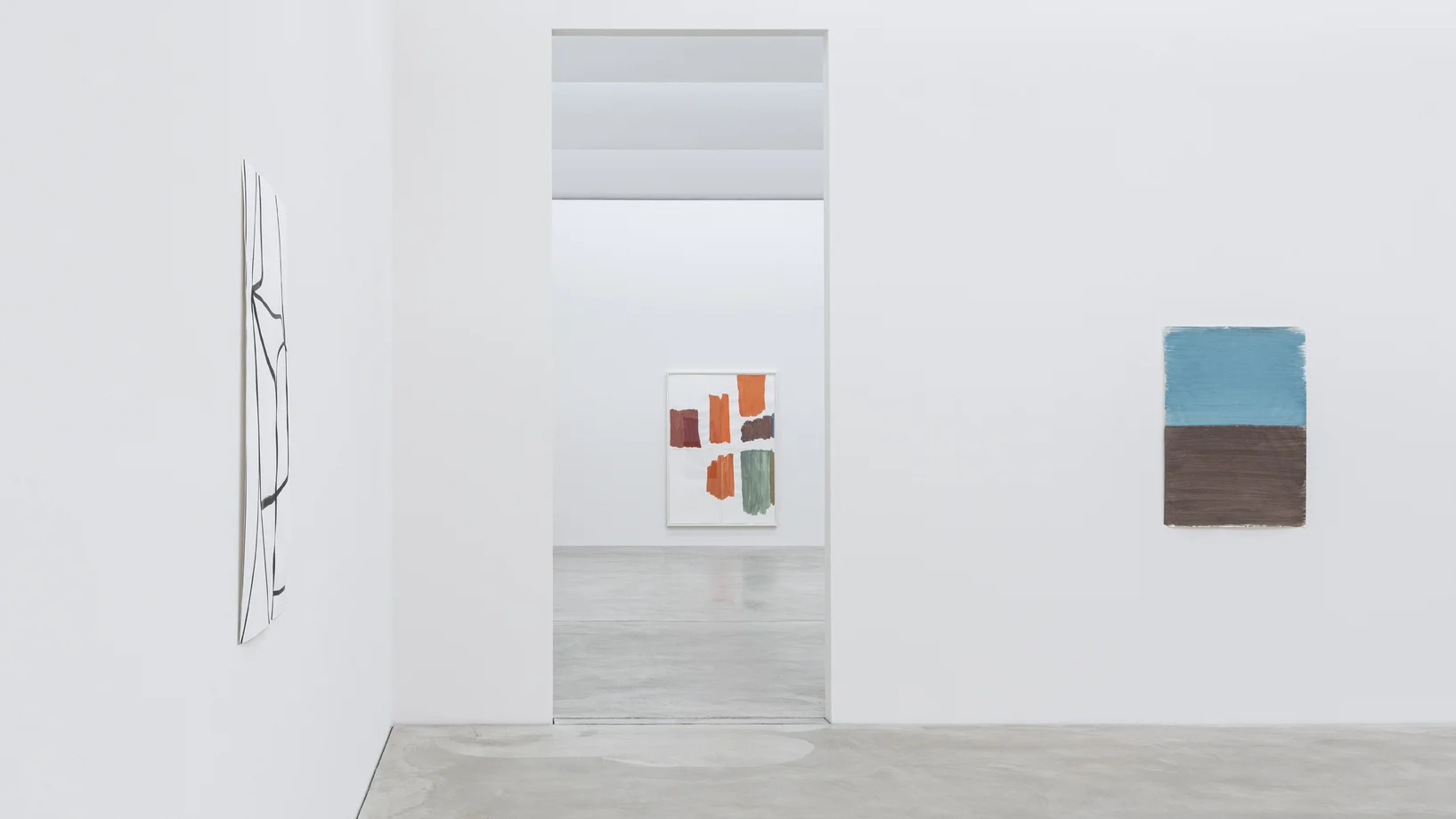 Sparsame Zeichnungen