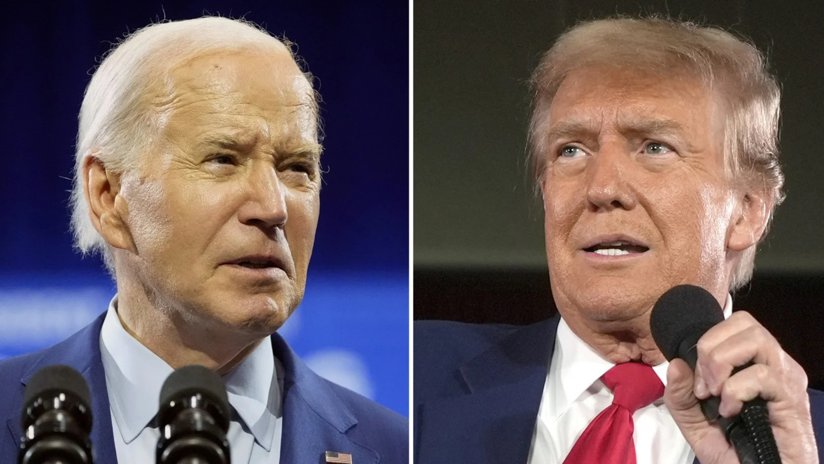 Biden, Trump 