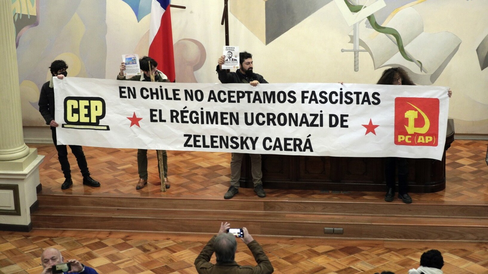 Studenten, Protest, Santiago de Chile 
