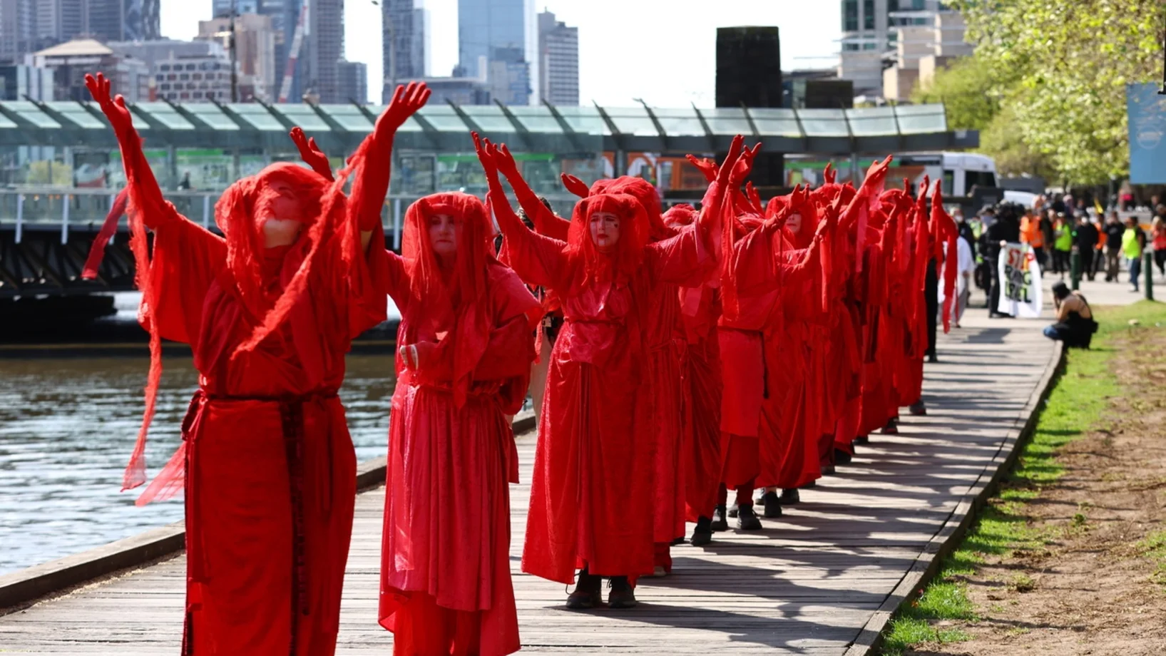 Protest in Australien