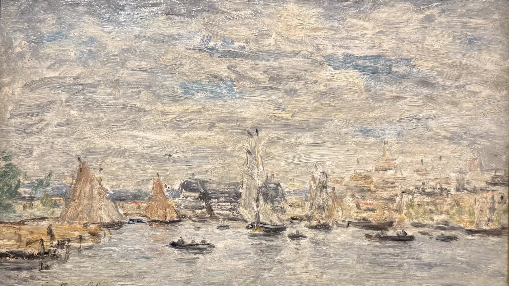Eugène Boudin: Der Hafen von Deauville