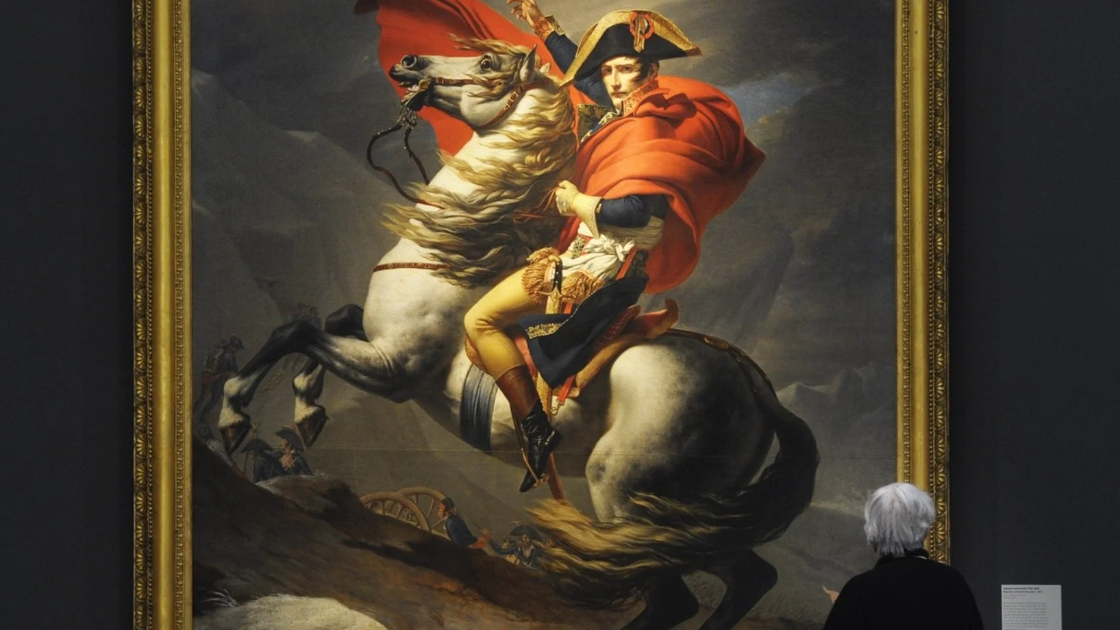 David, Napoleon überquert die Alpen 