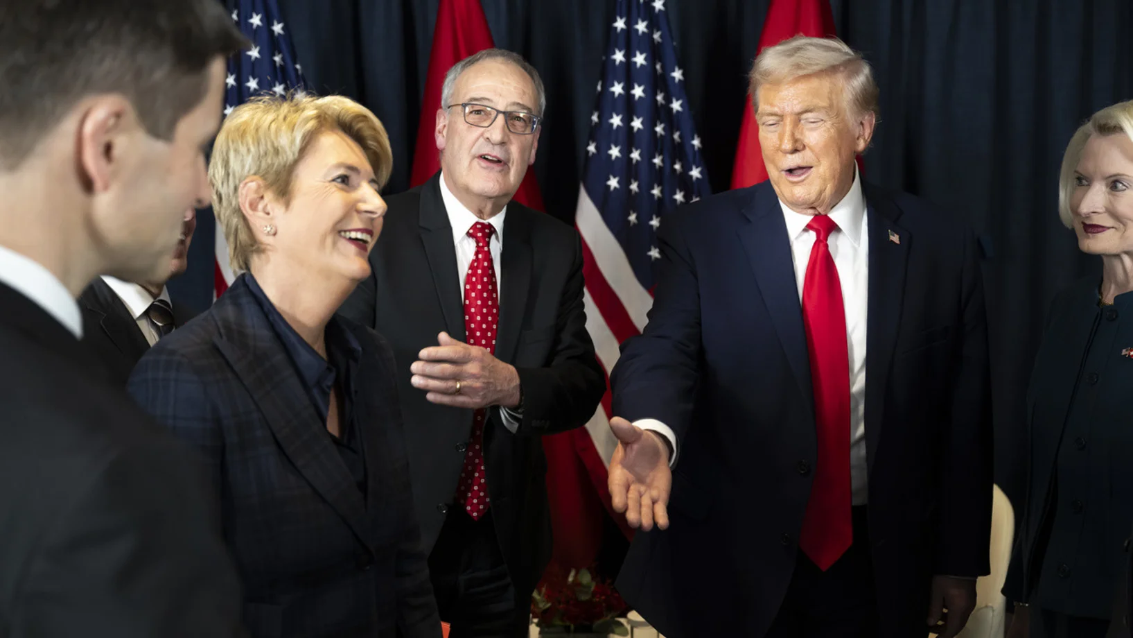 Keller-Sutter, Parmelin, Trump