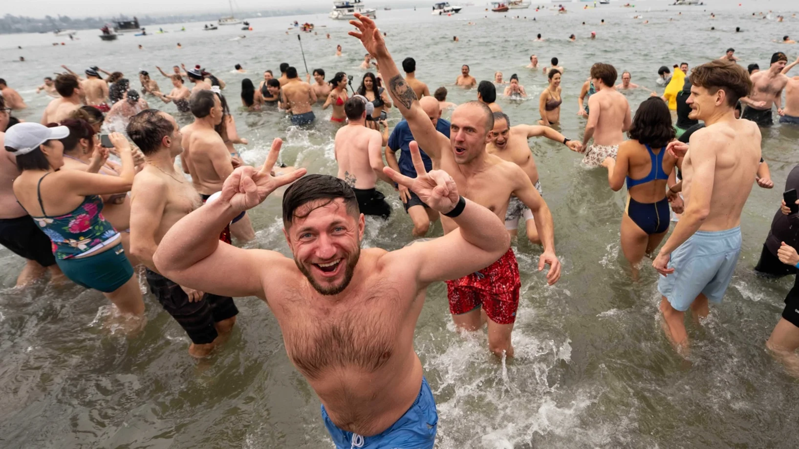 Eisbärschwimmen Vancouver