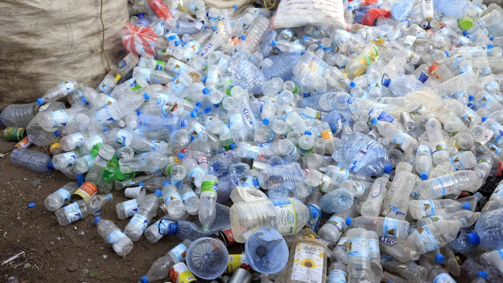 Abfall PET-Fflaschen 