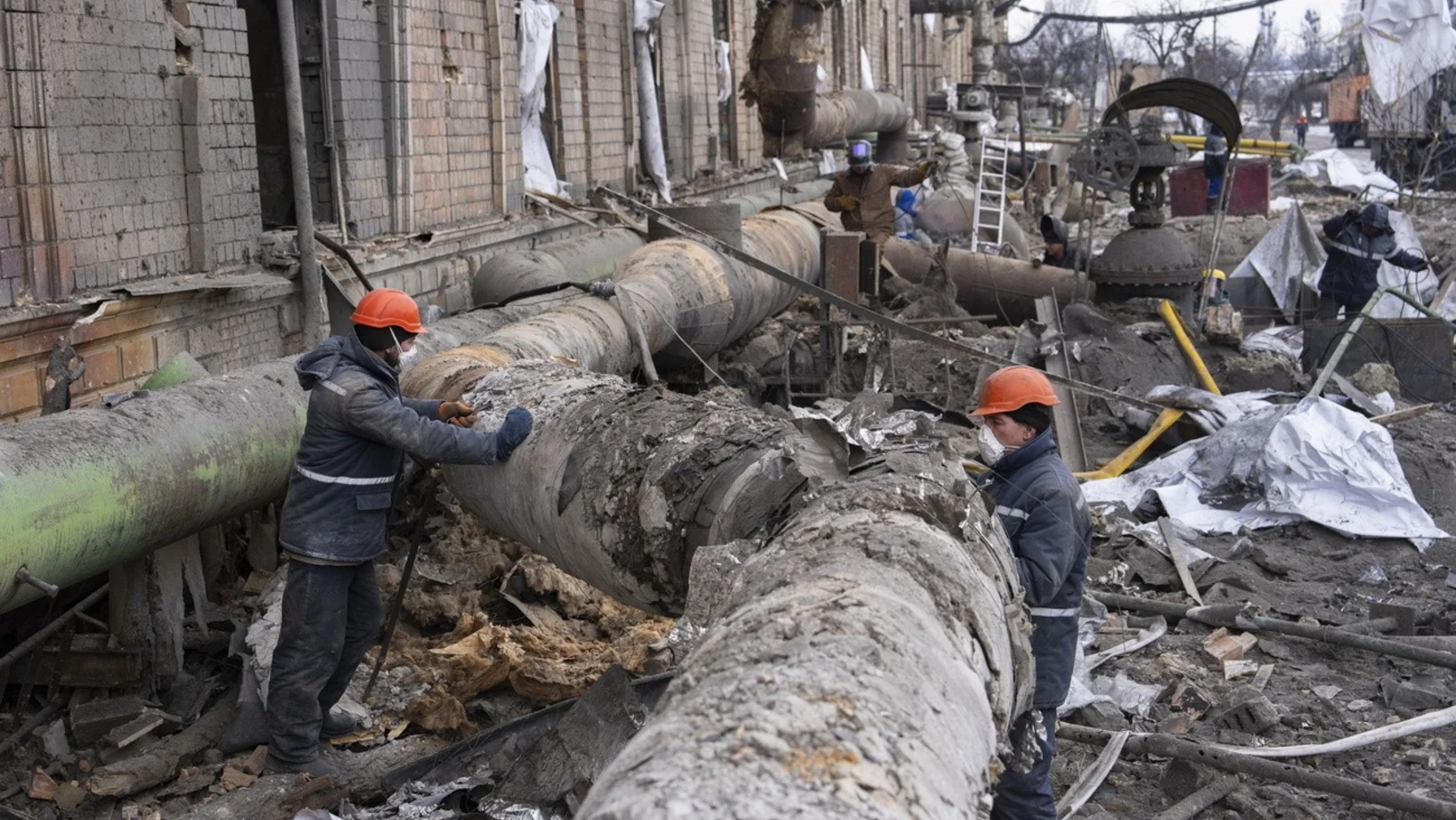 Reparatur Kraftwerk, Kiew