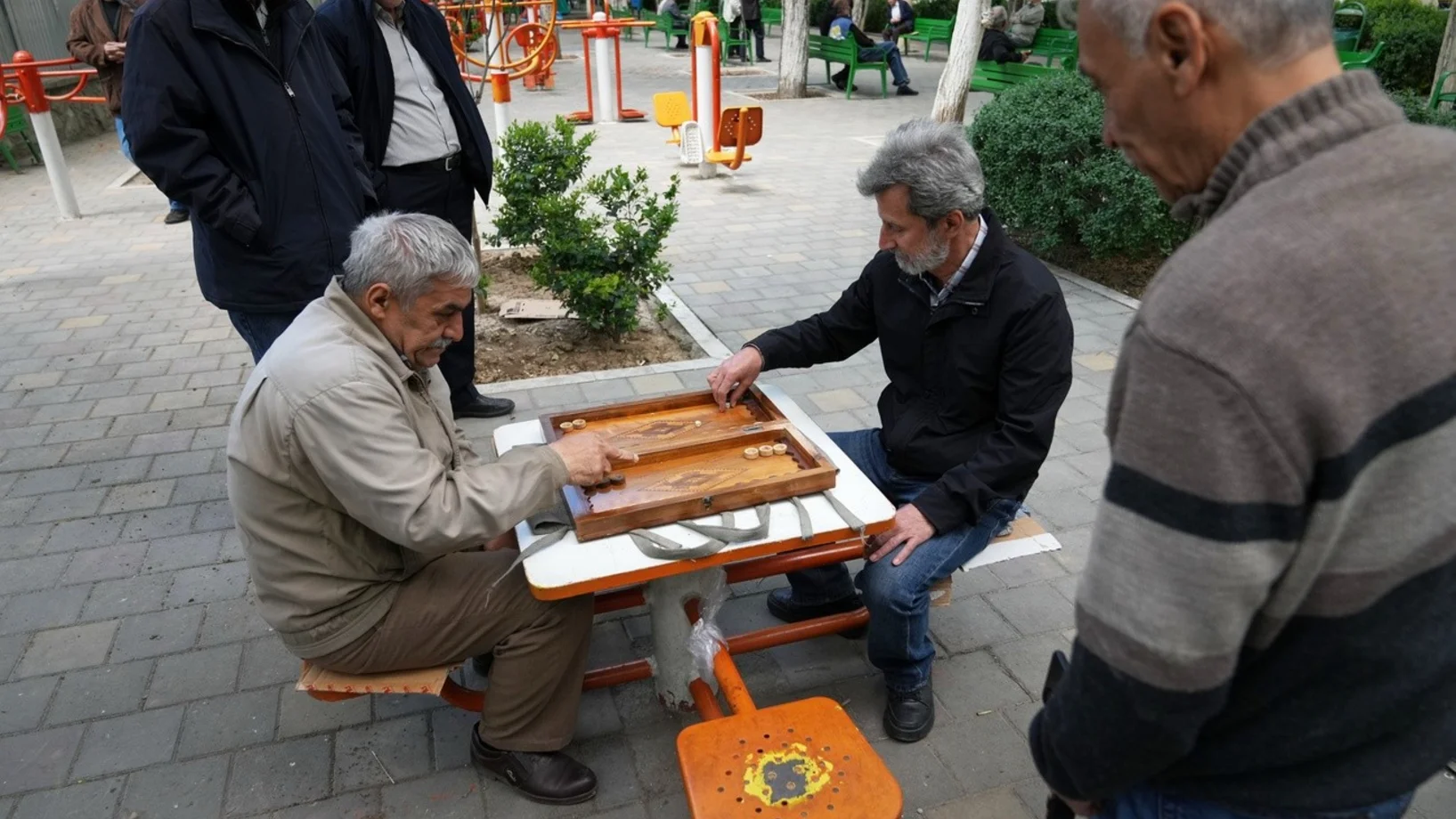 Teheran, Park, Mittwoch 