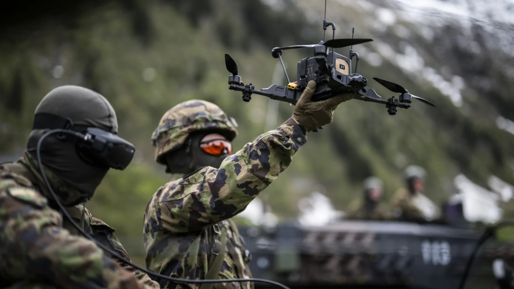 Soldaten, Armee-Drohne 