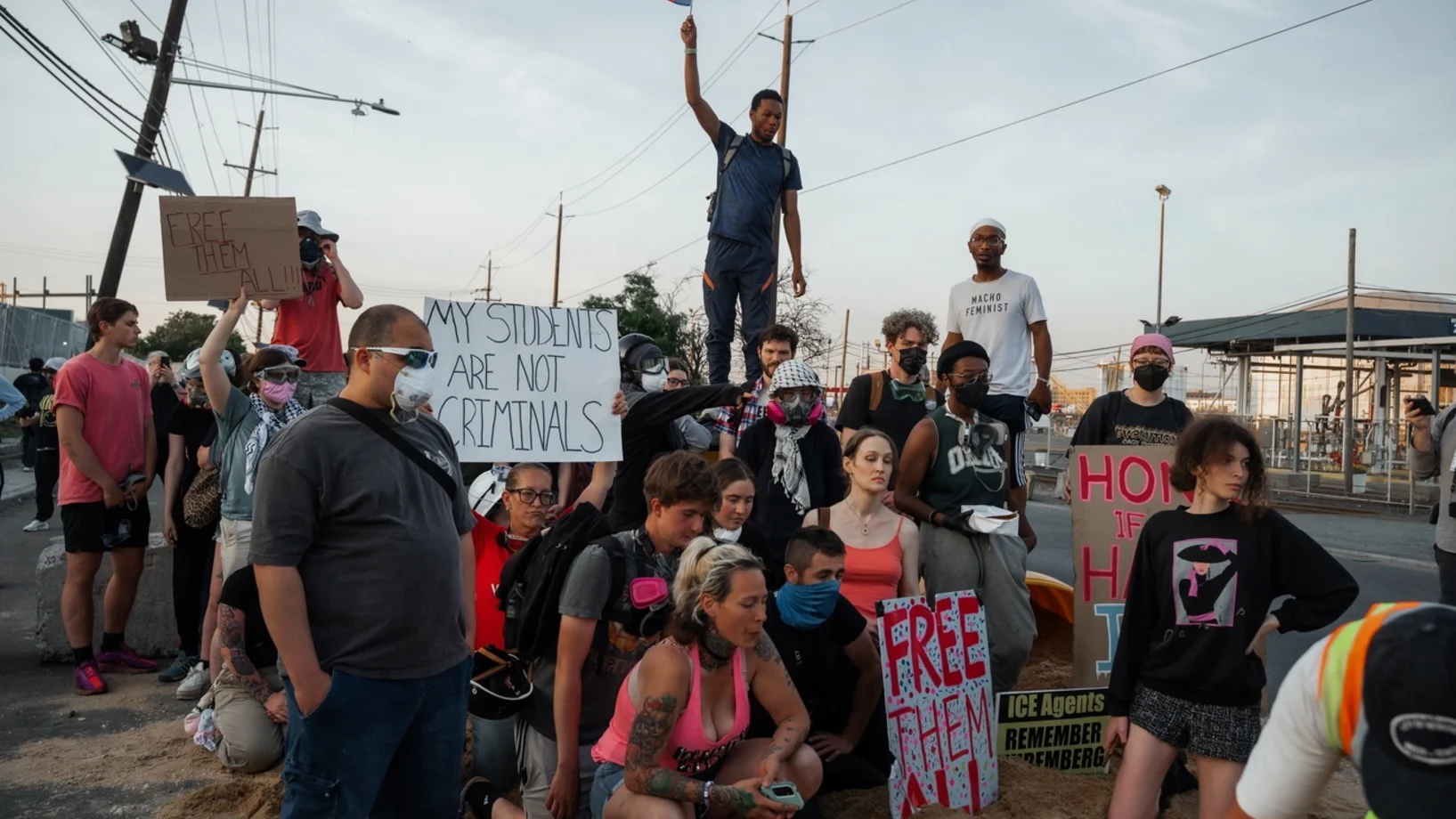 ICE-Protest Newark