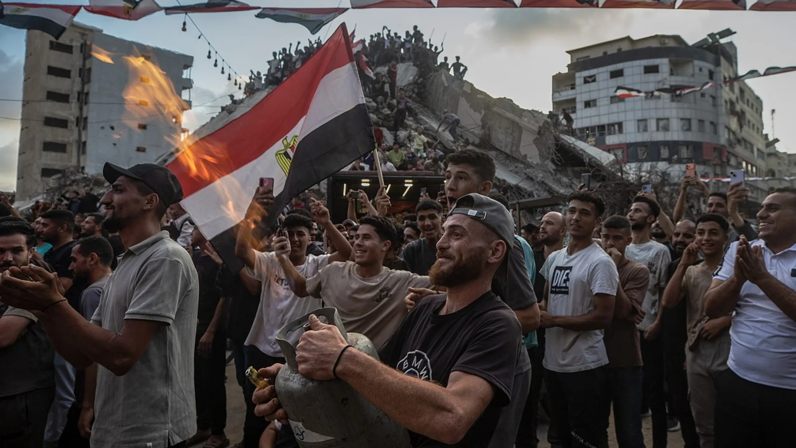 Gaza, Fussball-Zuschauer