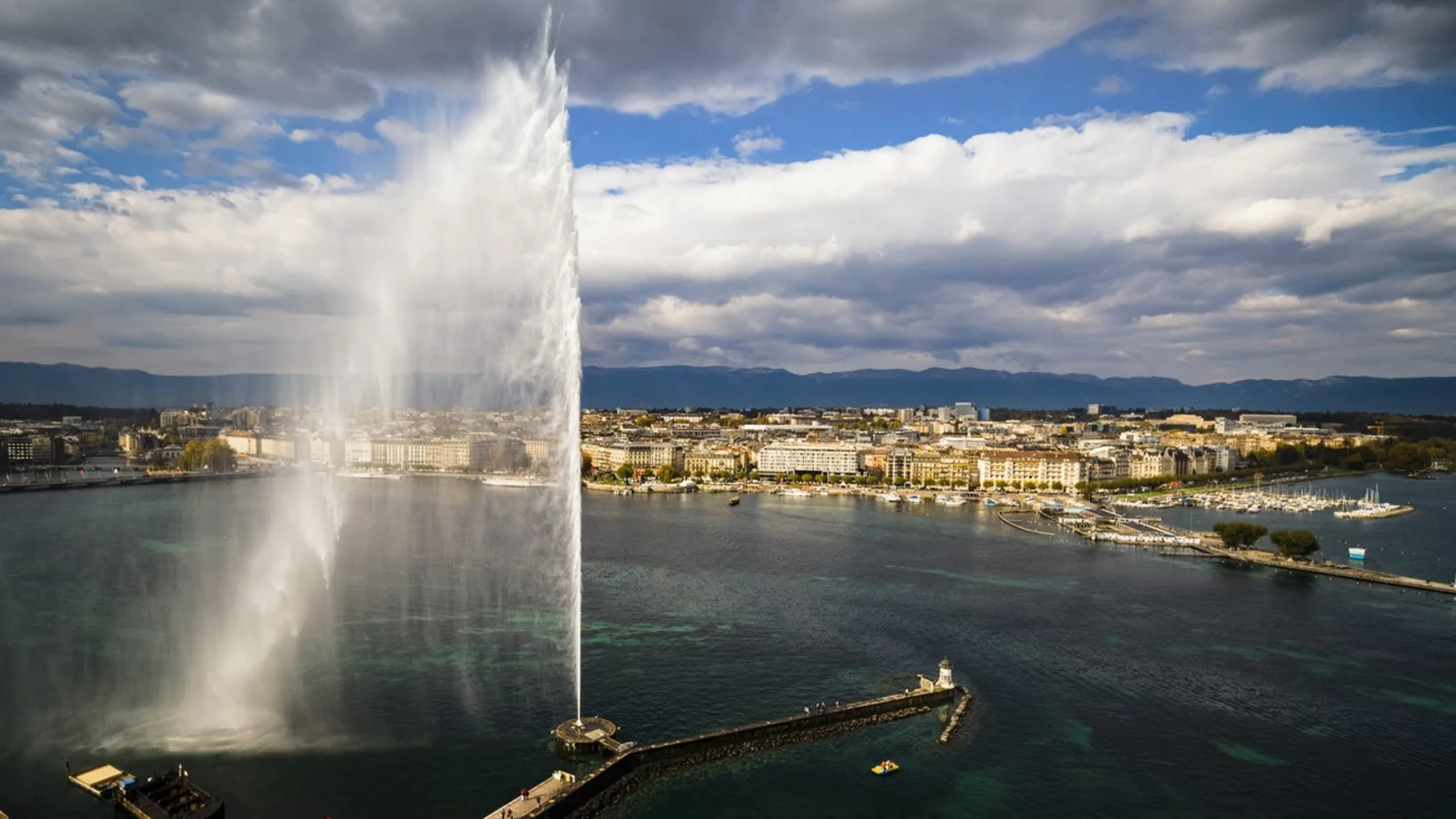 Genf, Jet d’eau
