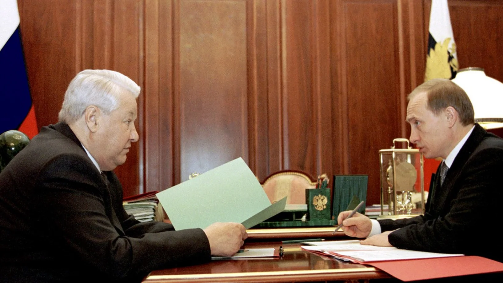 Jelzin, Putin, 1999