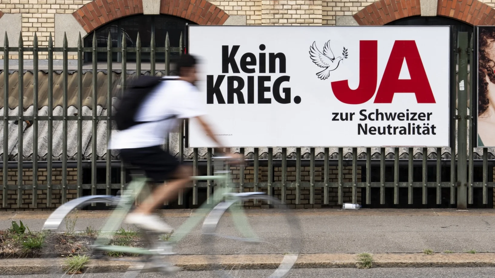 Plakat Neutralitätsinitiative