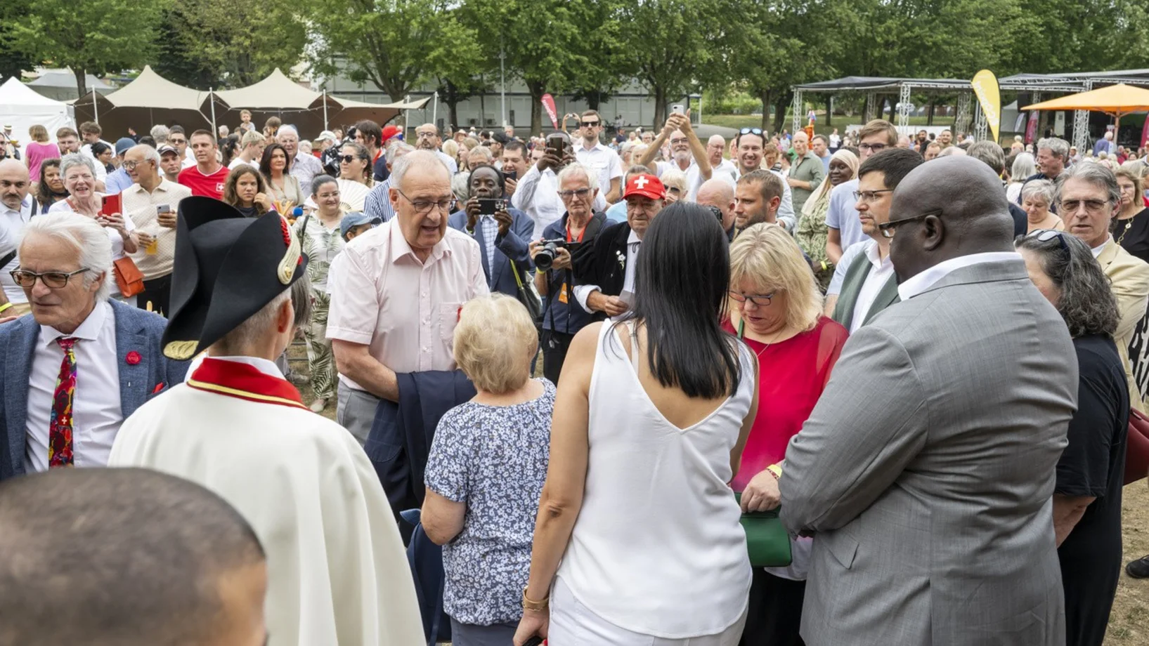 Parmelin in Renens