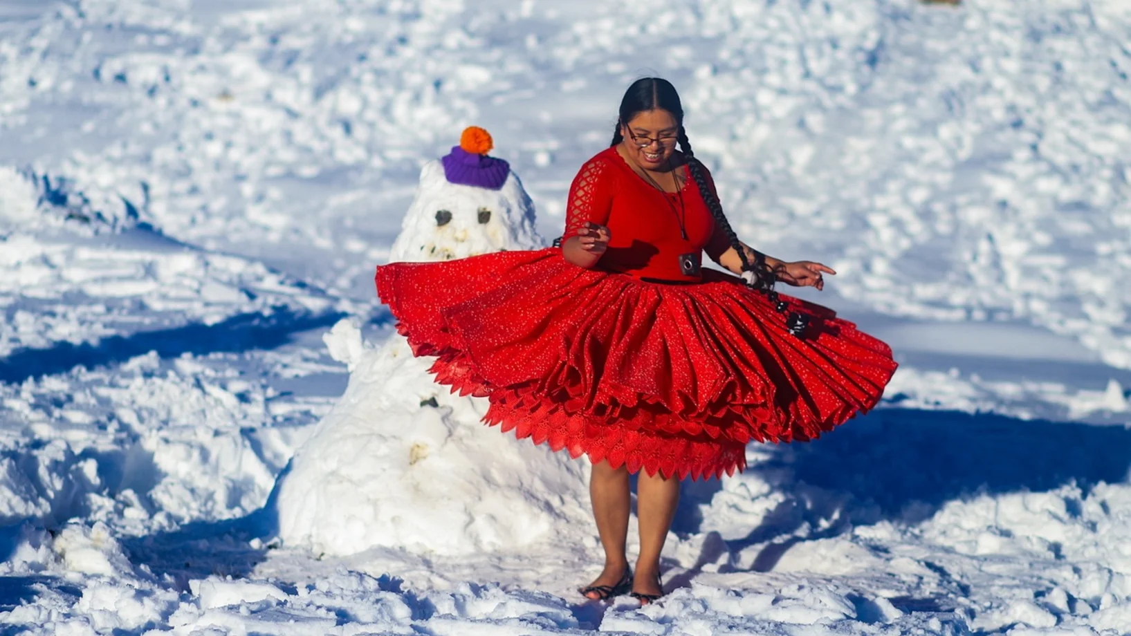 Schnee Bolivien