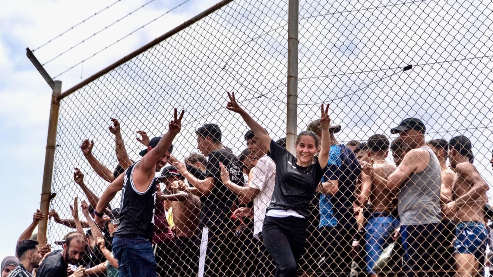 Migranten in Ceuta