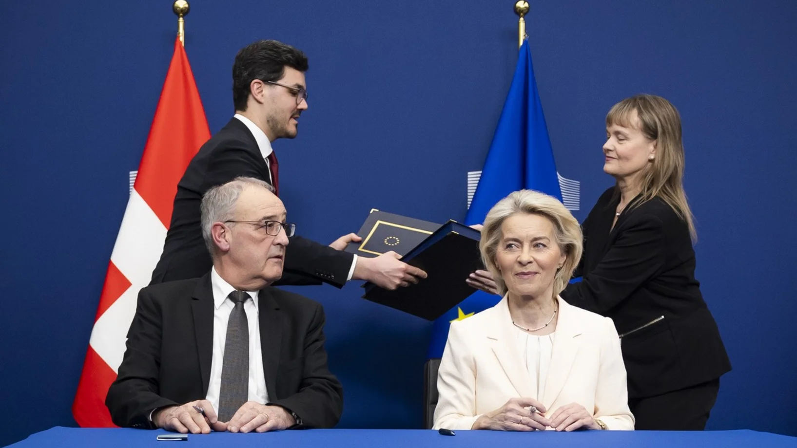 Parmelin, Von der Leyen