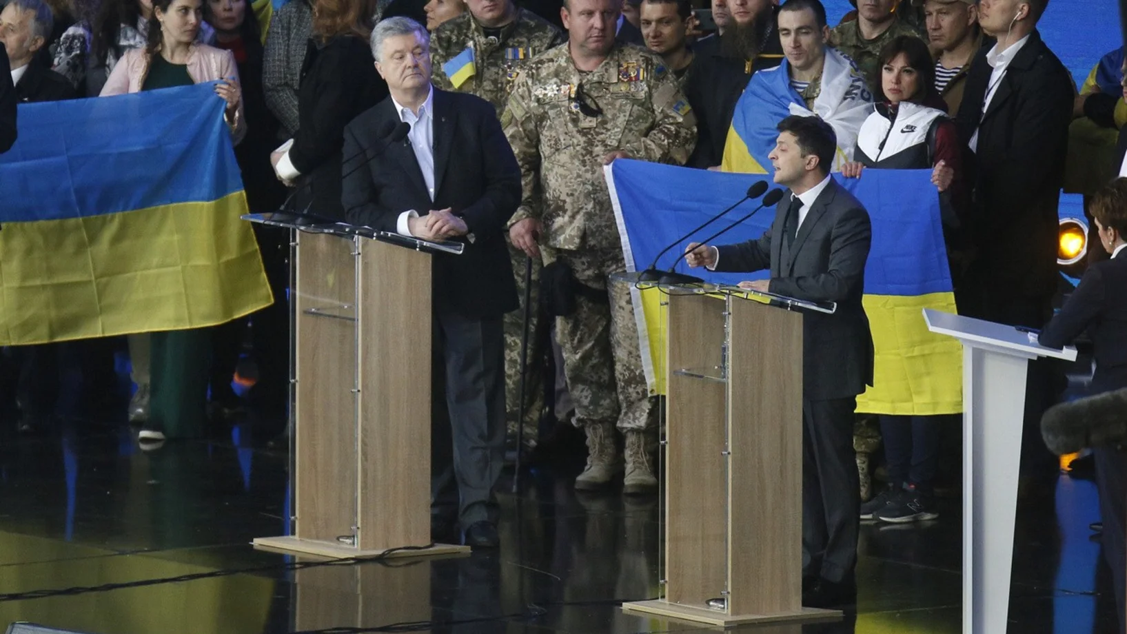Poroschenko, Selenskyj