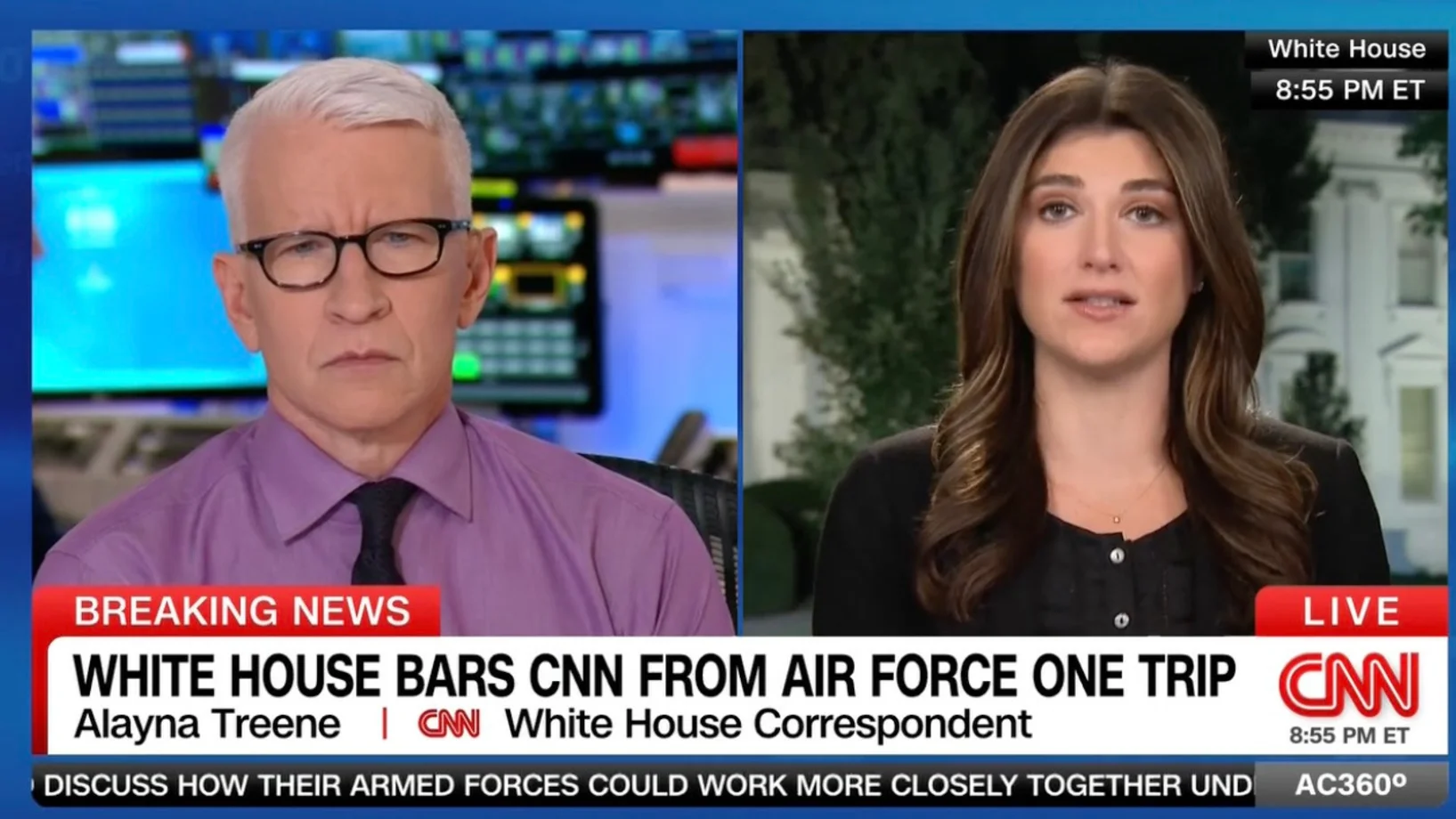 Screenshot CNN
