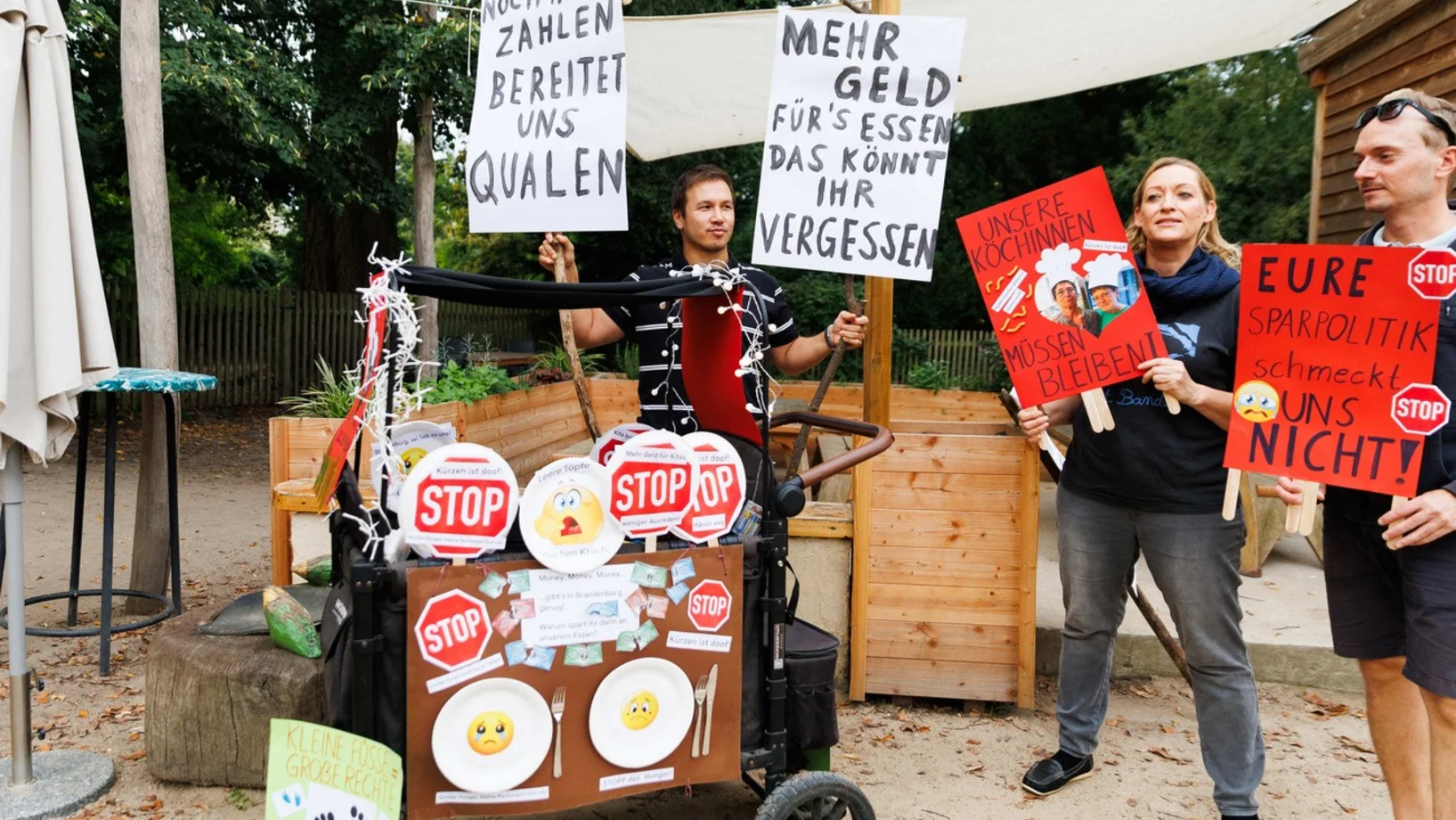 Demo in Potsdam 