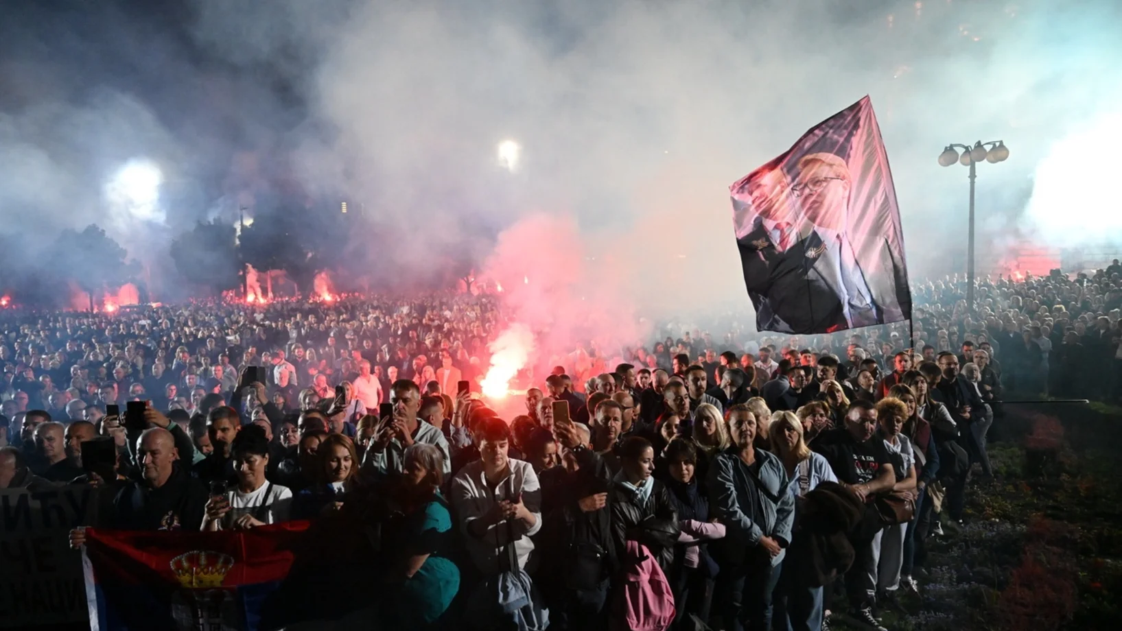Vucic-Demo Belgrad
