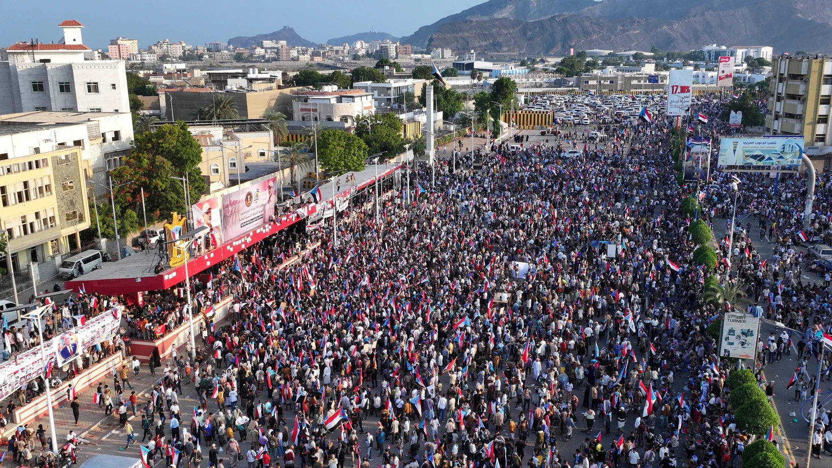 Aden, Demonstration 