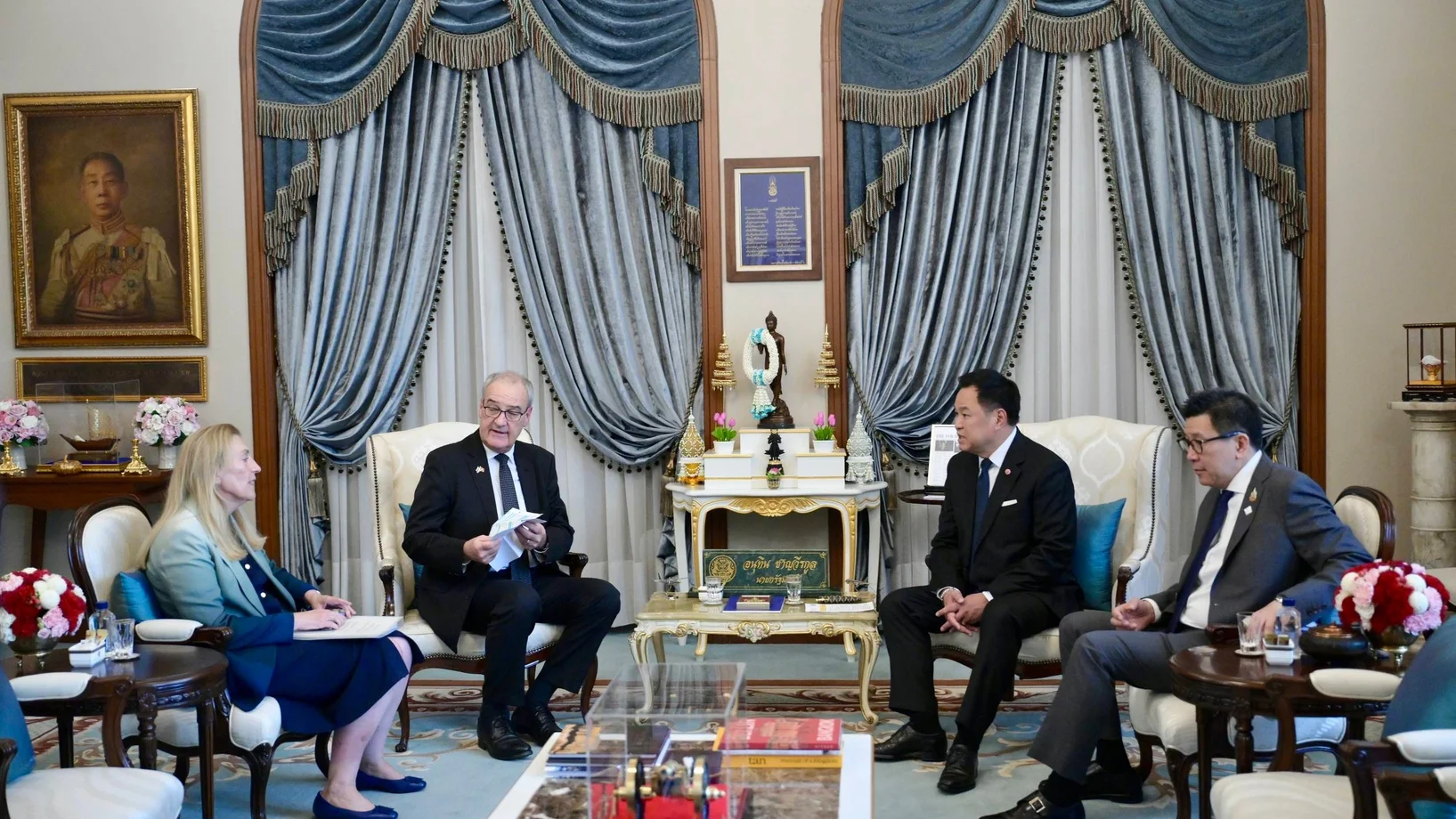 Parmelin, thailändischer Regierungschef 
