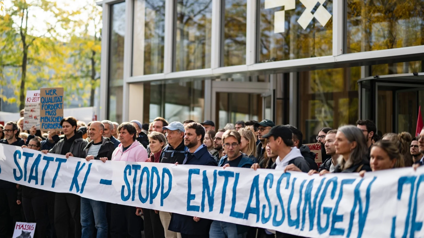 Tamedia Protest