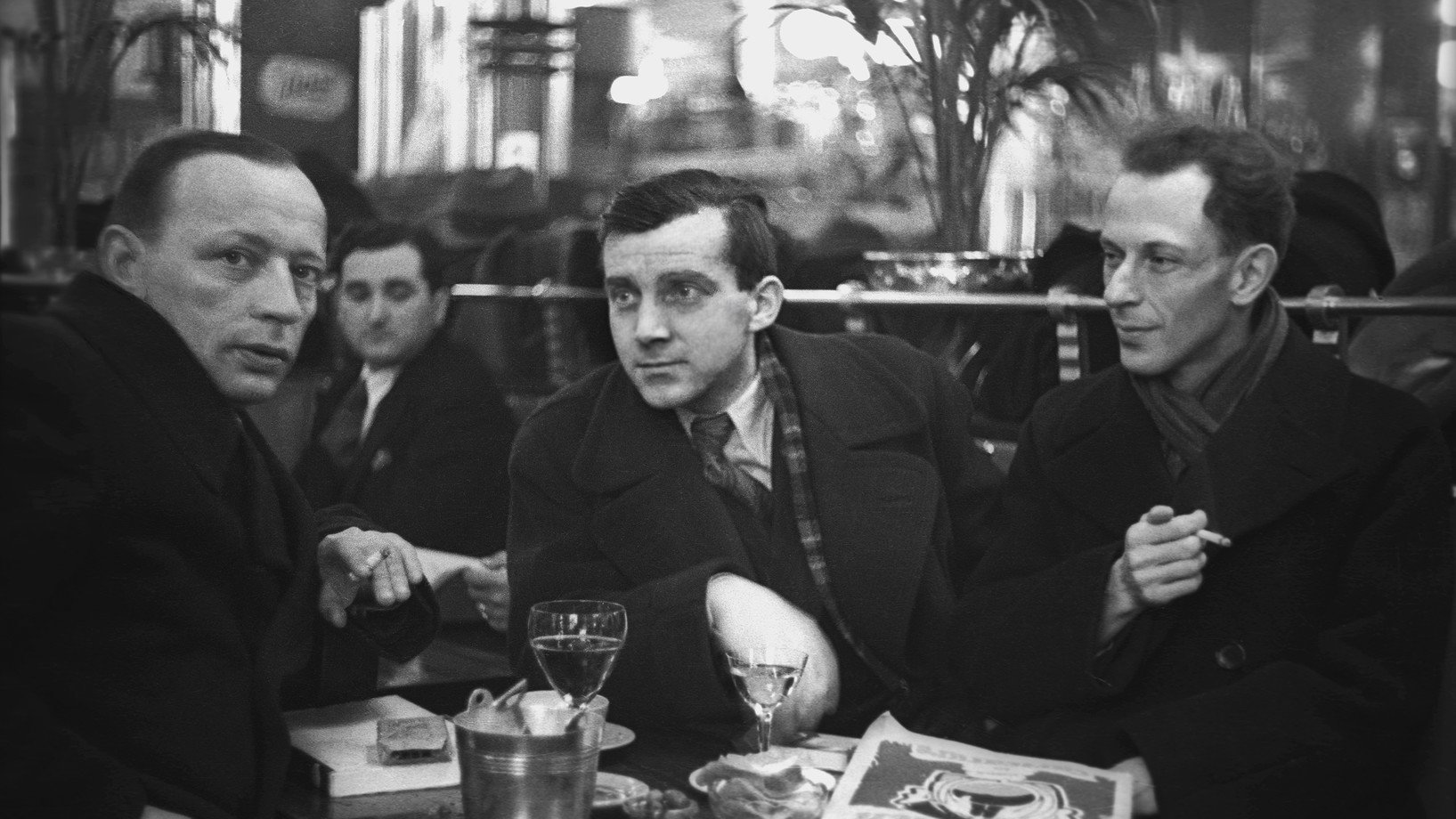 Ernst Johannsen, Bodo Uhse und Alfred Kantorowicz
Paris, 1935 © Stanfordville, NY, Fred Stein Archive