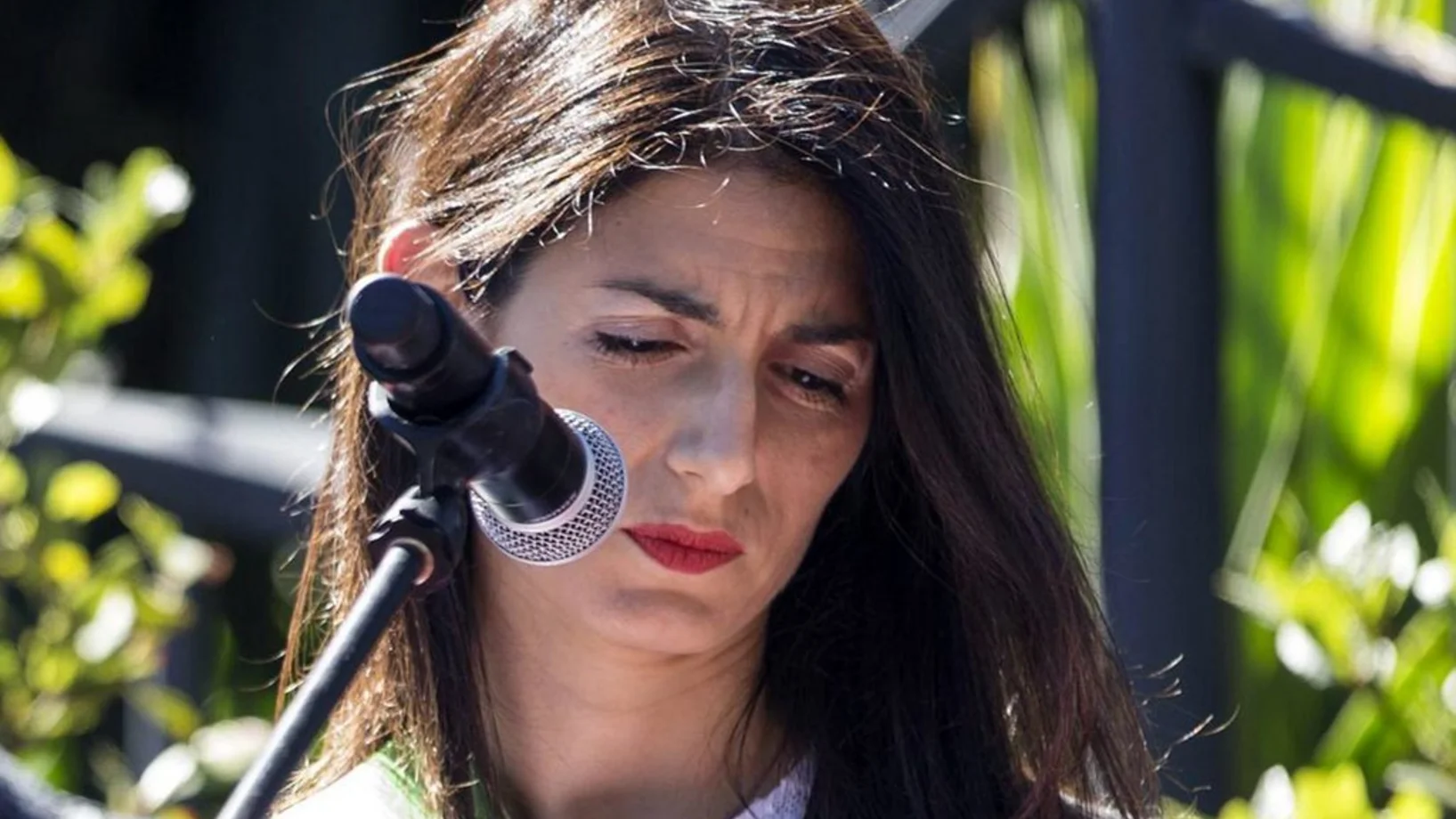Virginia Raggi am Donnerstag in Rom (Foto: Keystone/EPA/Massimo Percossi)