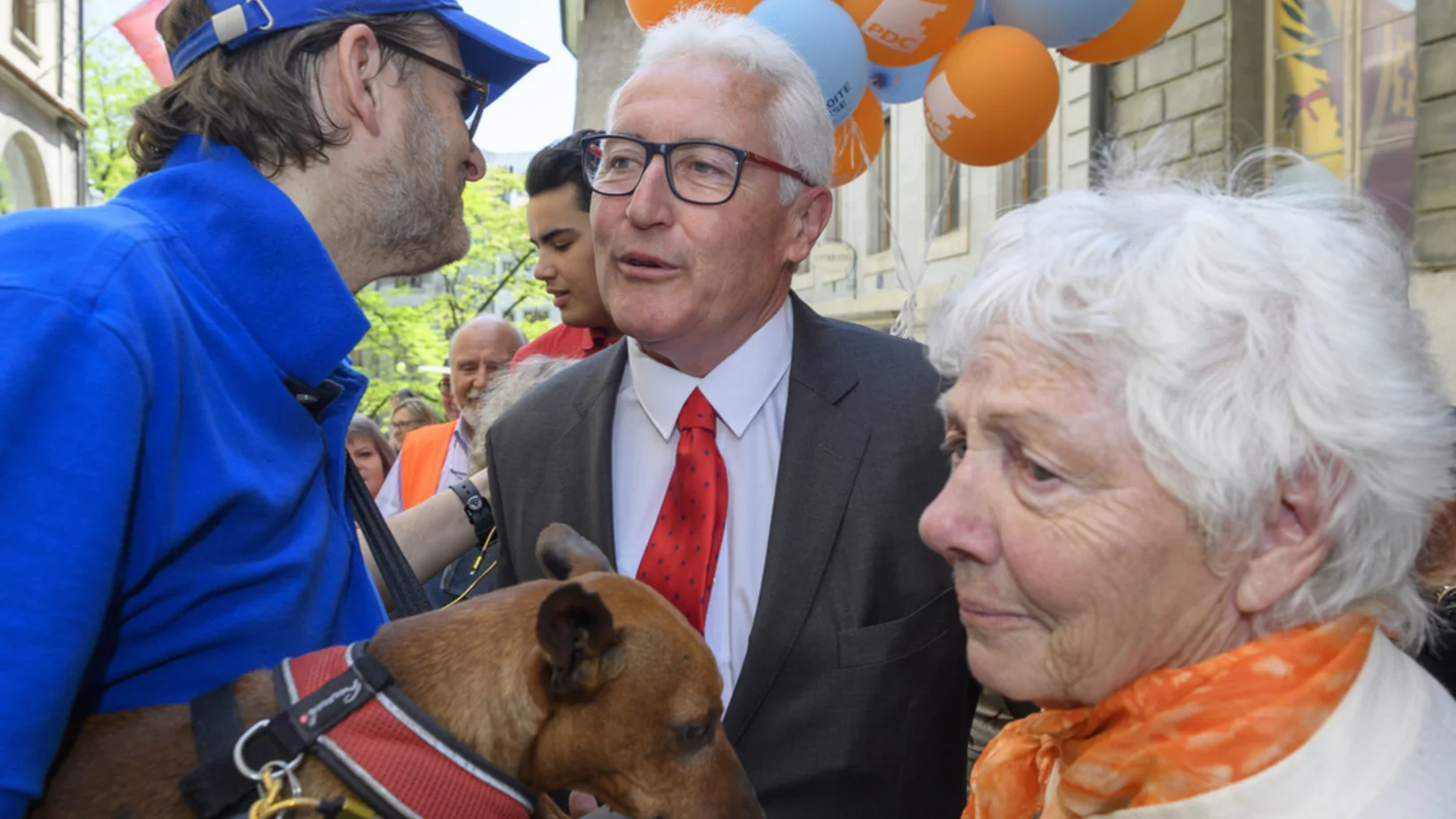 Der abgewählte Genfer Regierungsrat Luc Barthassat (CVP). (Foto: Keystone/Martial Terrazzini)