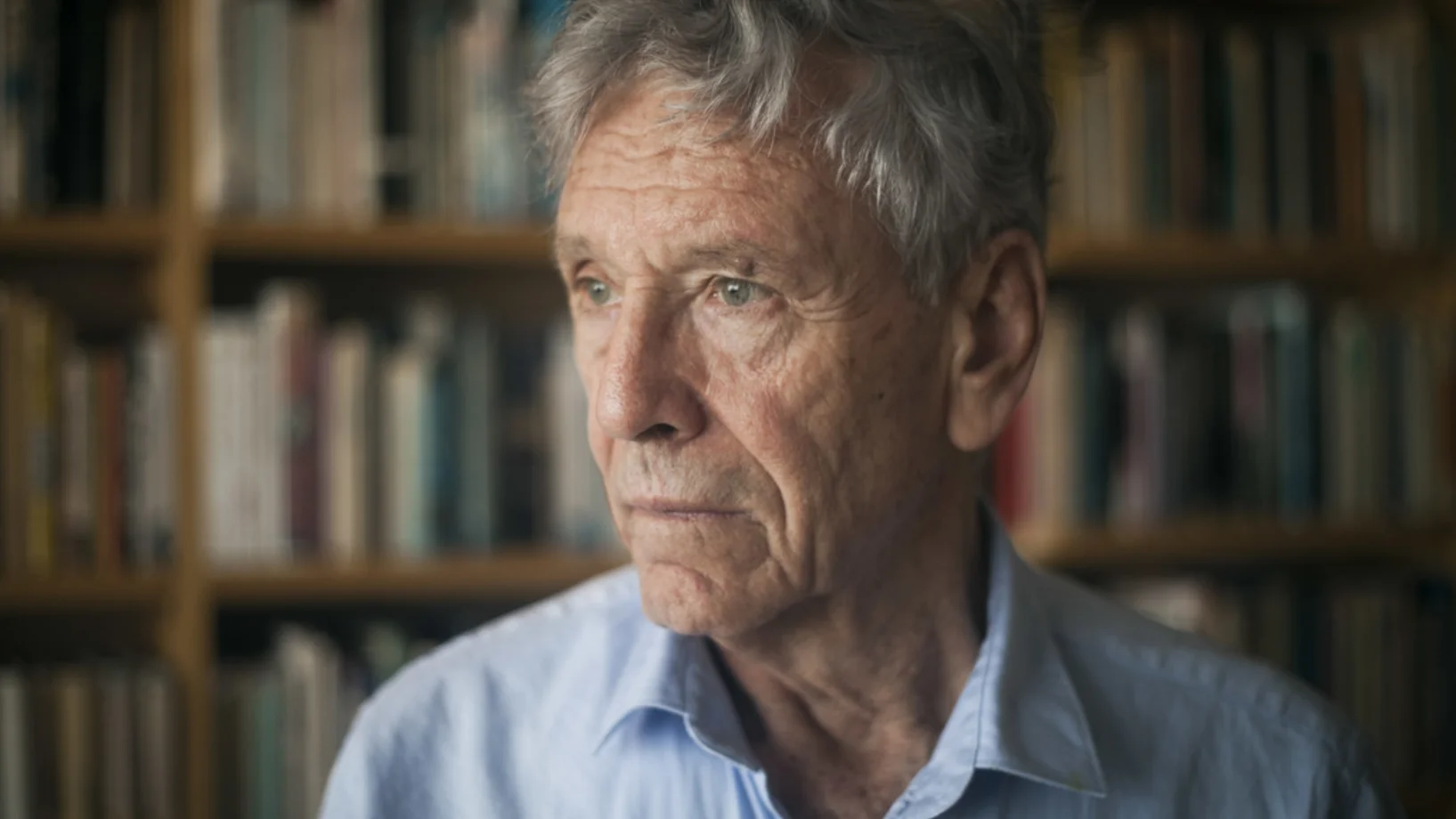 Amos Oz, das Bild zeigt ihn 2015 in Tel Aviv. (Foto: Keystone/AP/Dan Bailly)