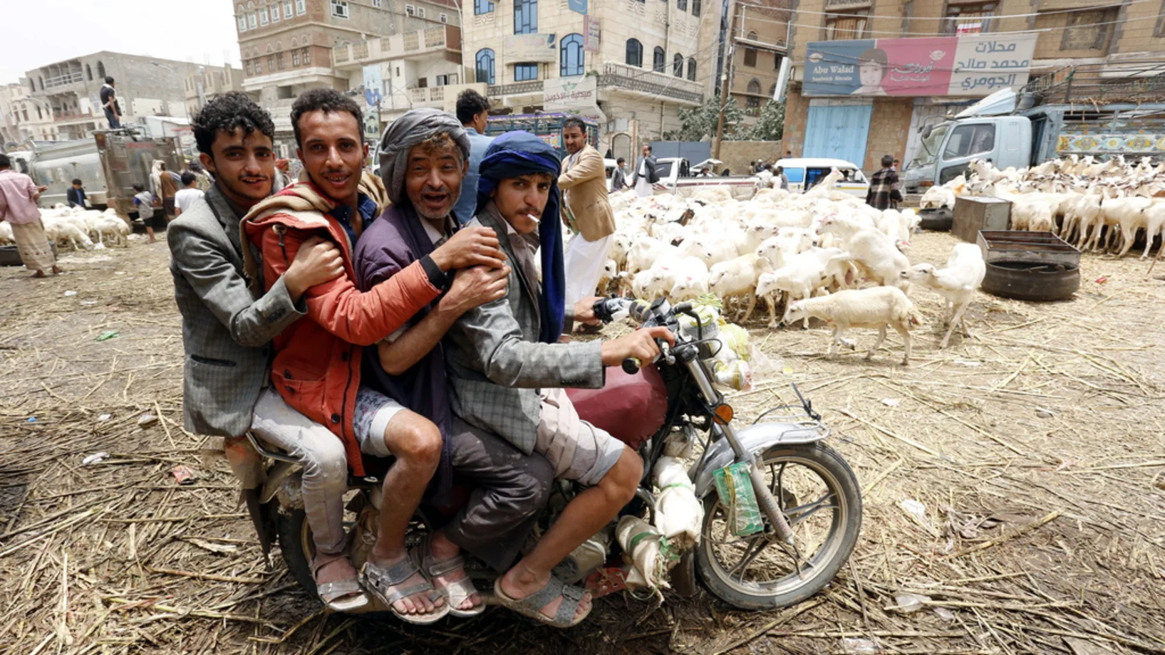Sana'a (Foto: Keystone/EPA/Yahya Arhab)