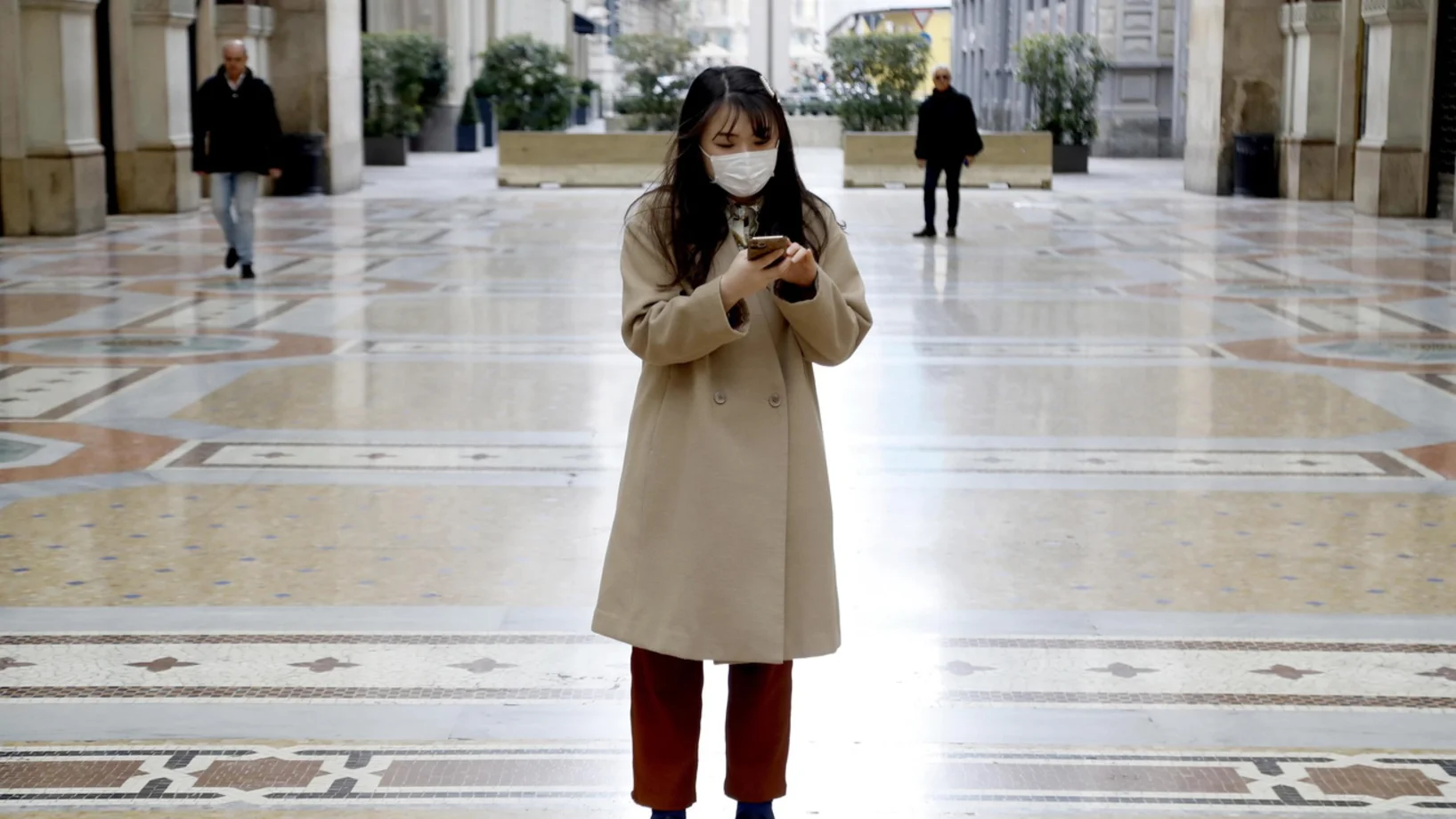 Mailand am Donnerstag (Foto: Keystone/EPA/Mourad Balti Touati)