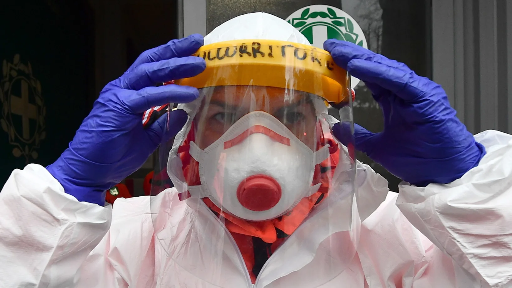 Genua: Kampf gegen Corona. (Foto: Keystone/EPA/Luca Zennaro) 