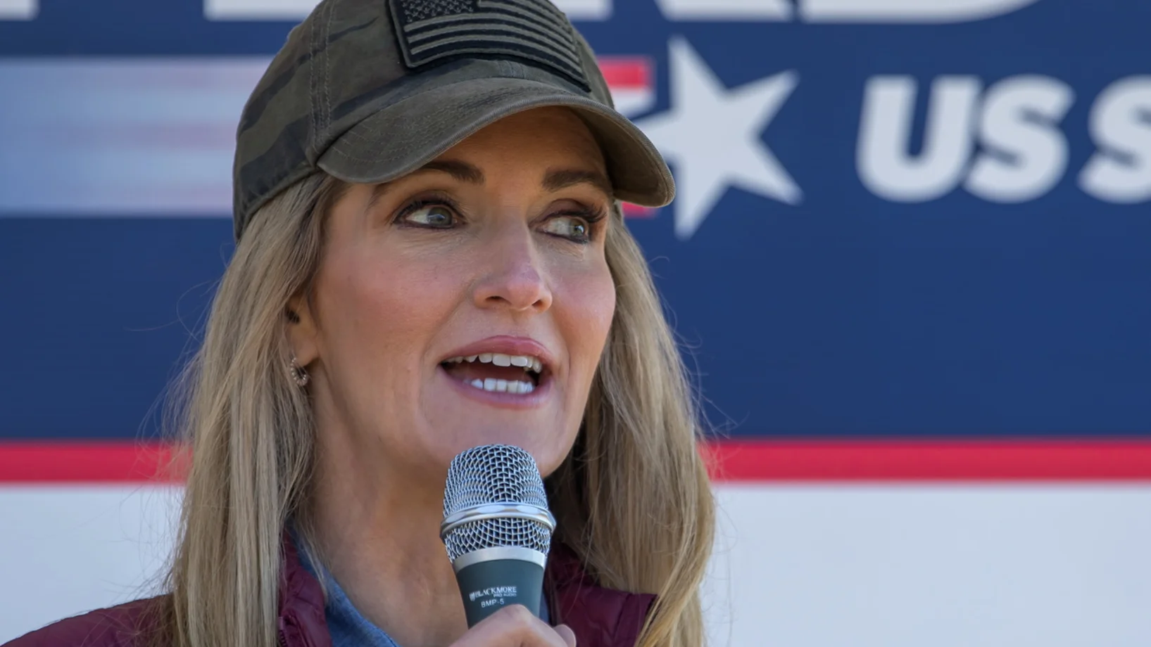 Kelly Loeffler ist eine „100-prozentige Anhängerin“ von Donald Trump. Wird sie erneut in den Senat einziehen? Es wird knapp. (Foto: Keystone/EPA/Erik S. Lesser) 