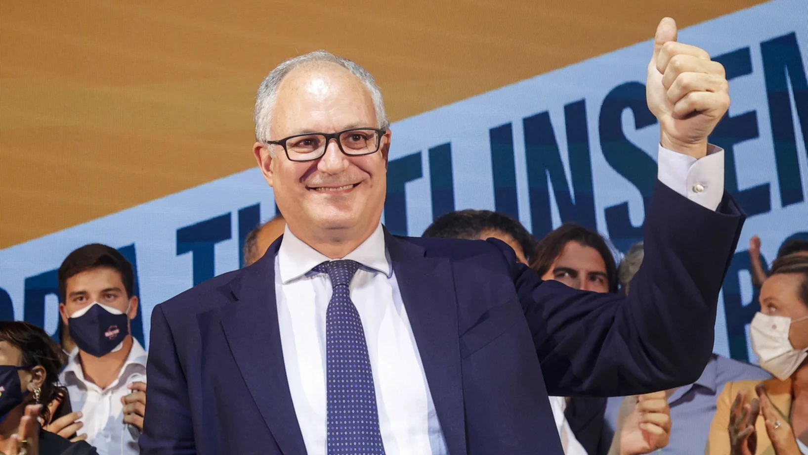 Der Sozialdemokrat Roberto Gualtieri: Wird er der neue Bürgermeister von Rom? (Foto: Keystone/EPA/ANSA/Giuseppe Lami)