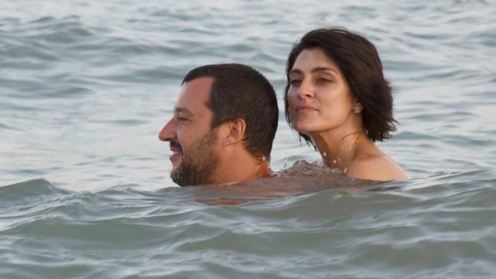 Salvini mit Freundin Elisa Isoardi