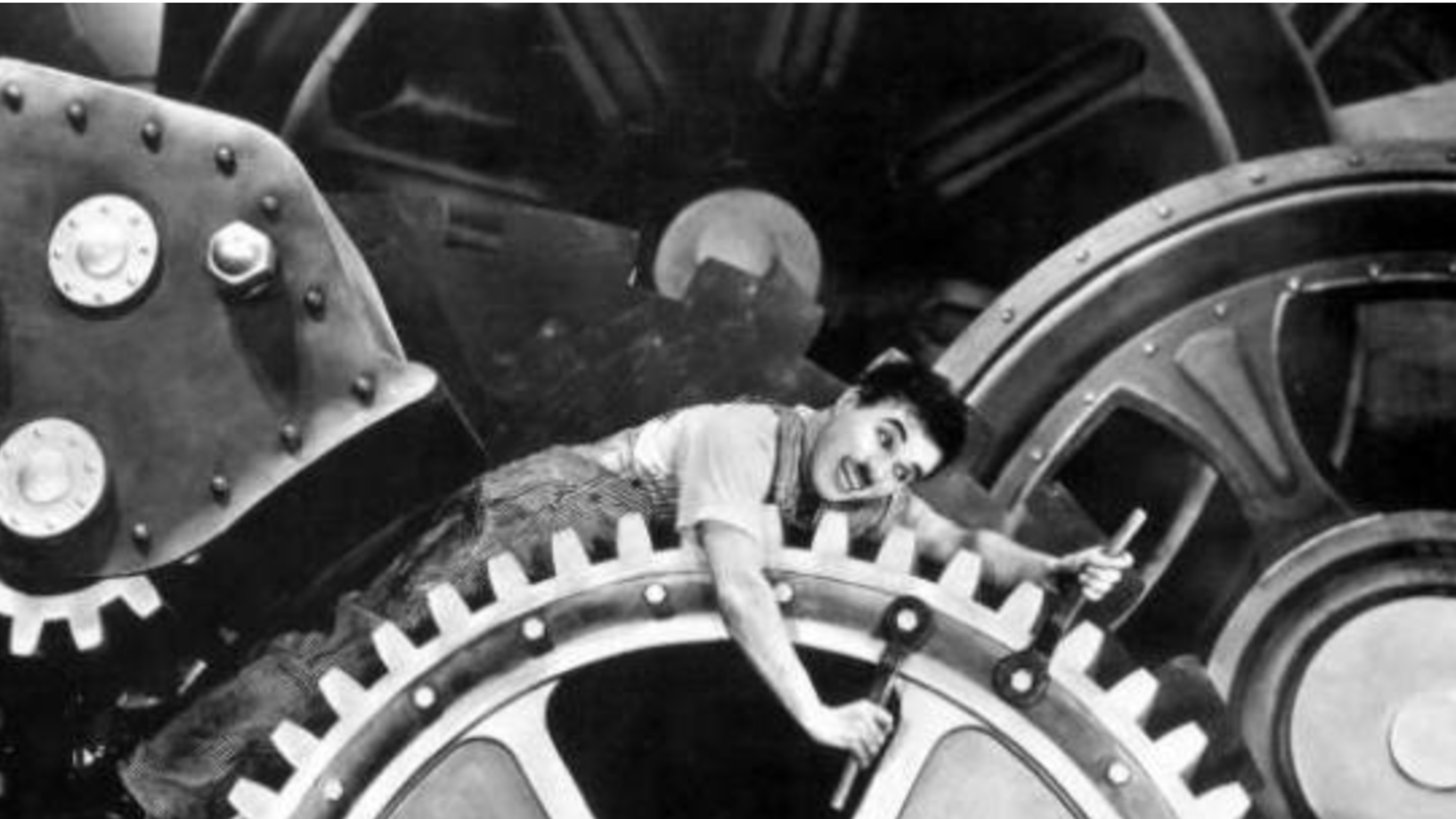 "Modern Times", Film von Charlie Chaplin (USA 1936)