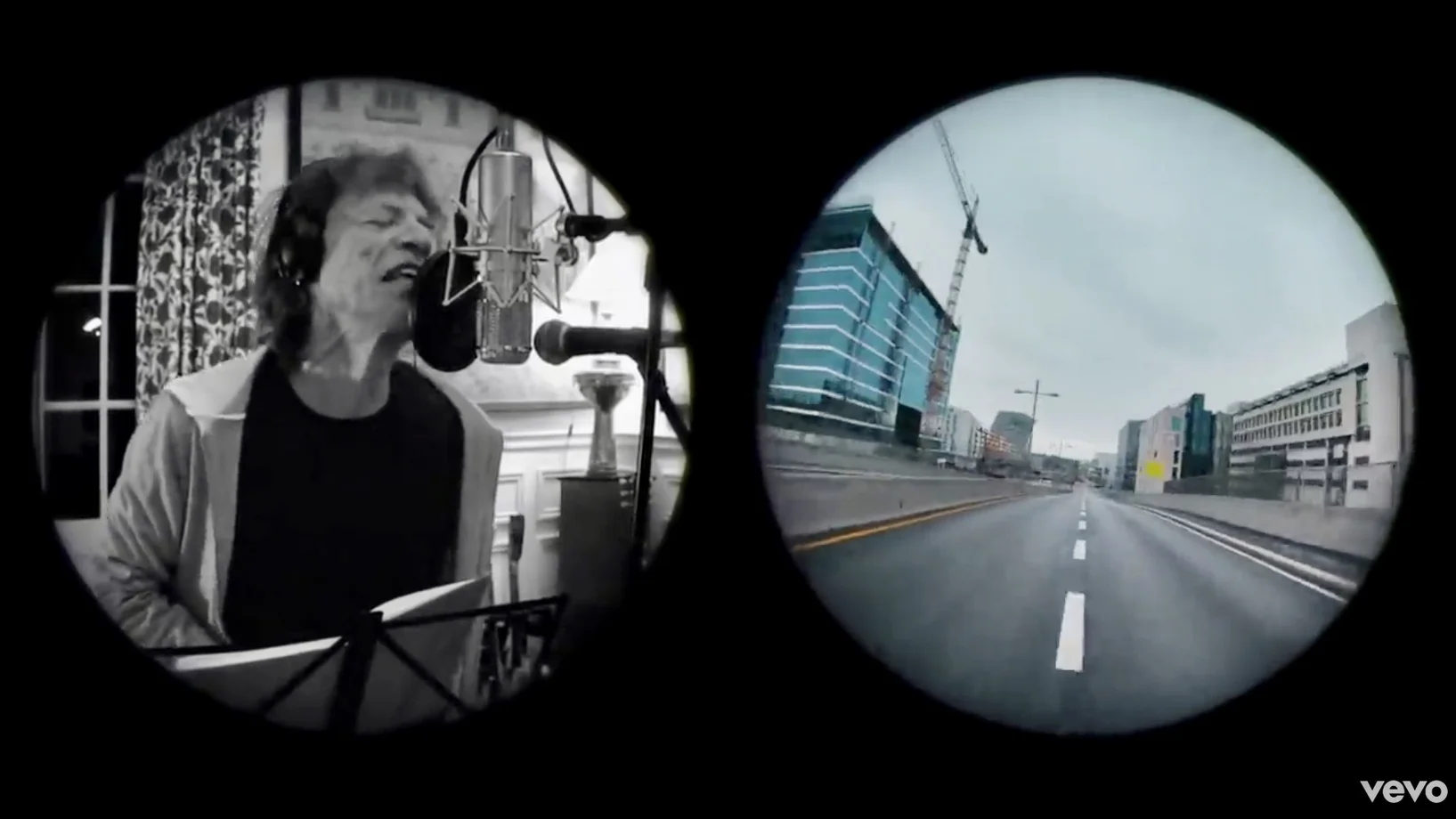 Mick Jagger in „Living In A Ghost Town“