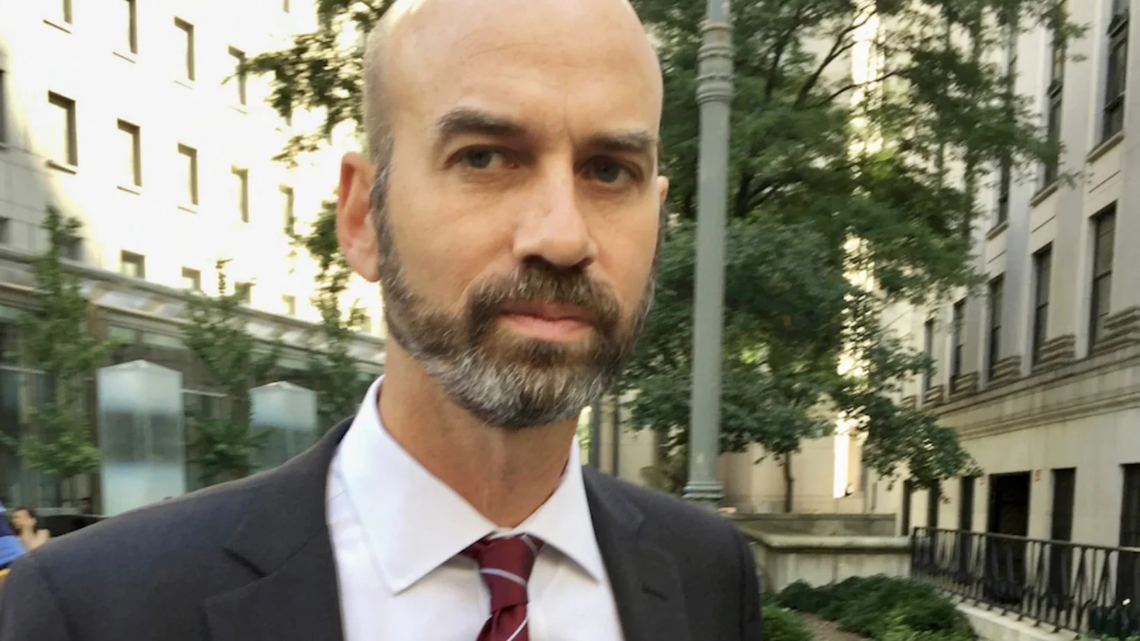 James Bennet, der zurückgetretene Chef der Meinungsseiten der New York Times (Foto: Keystone/AP/Larry Neumeister)